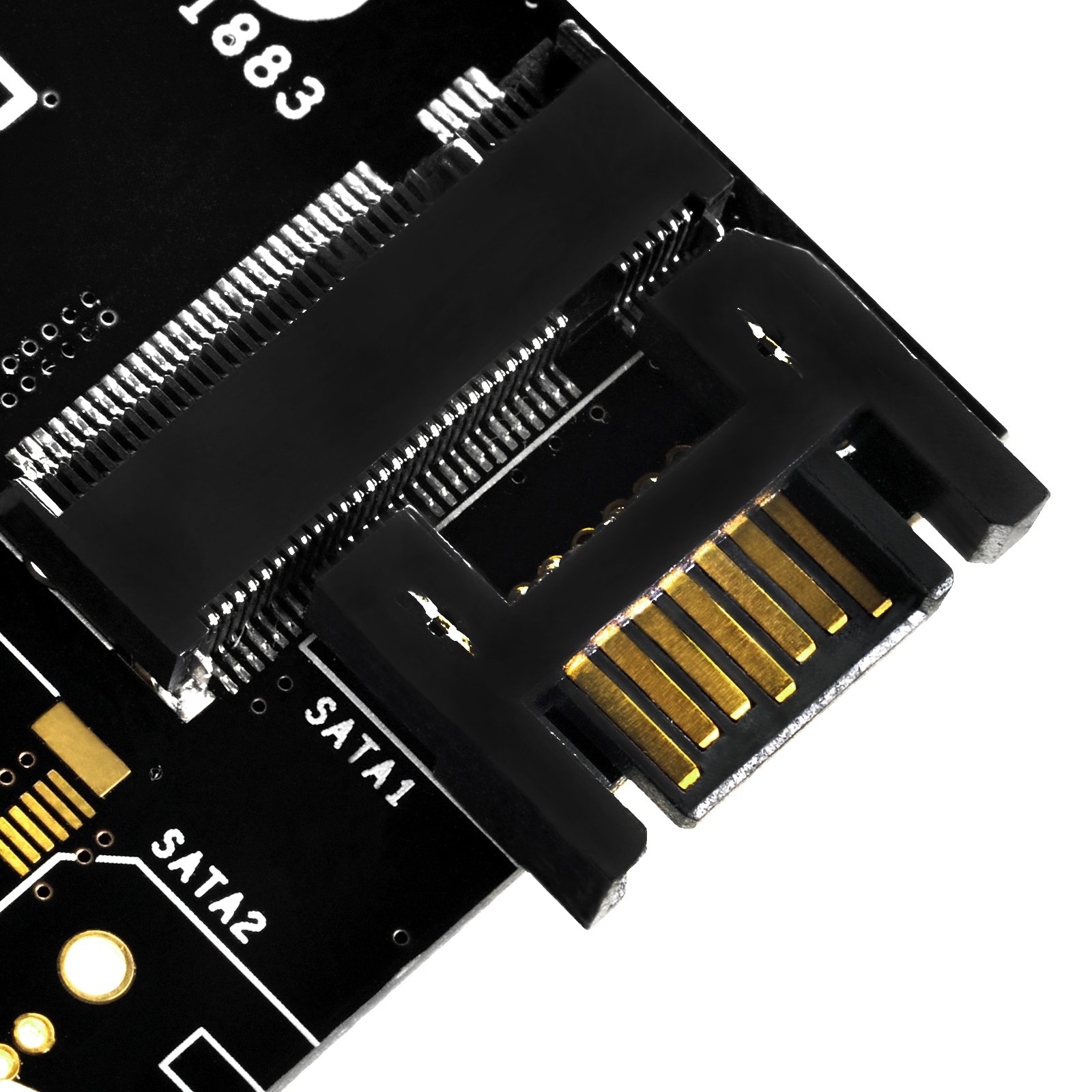 SilverStone ECM20 M.2 SSD Erweiterungskarte PCIe SATA