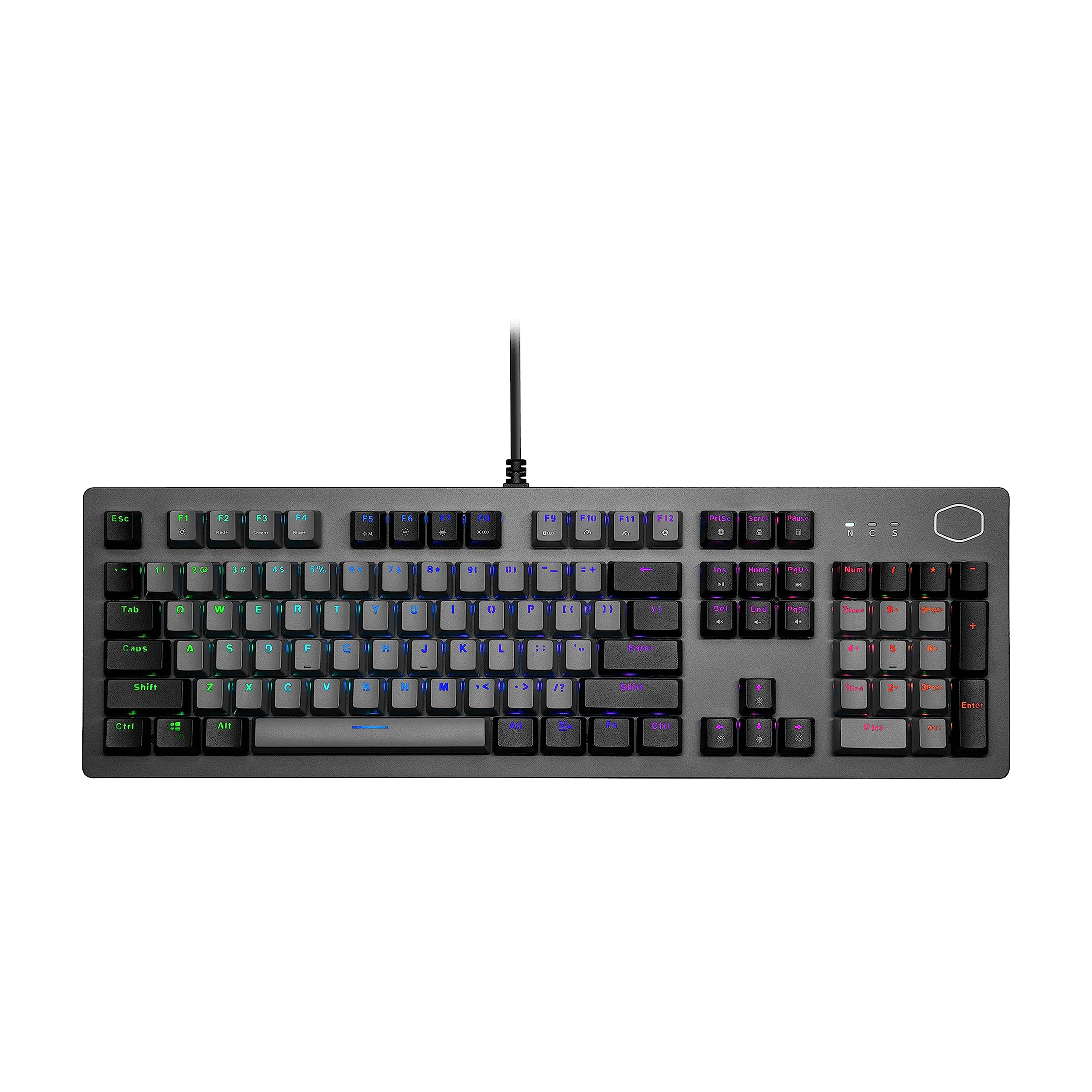 Cooler Master CK352 Gaming Tastatur QWERTZ RGB kabelgebunden