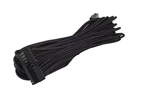SilverStone PP06B-MB55 Netzteilkabel 24Pin 55cm schwarz