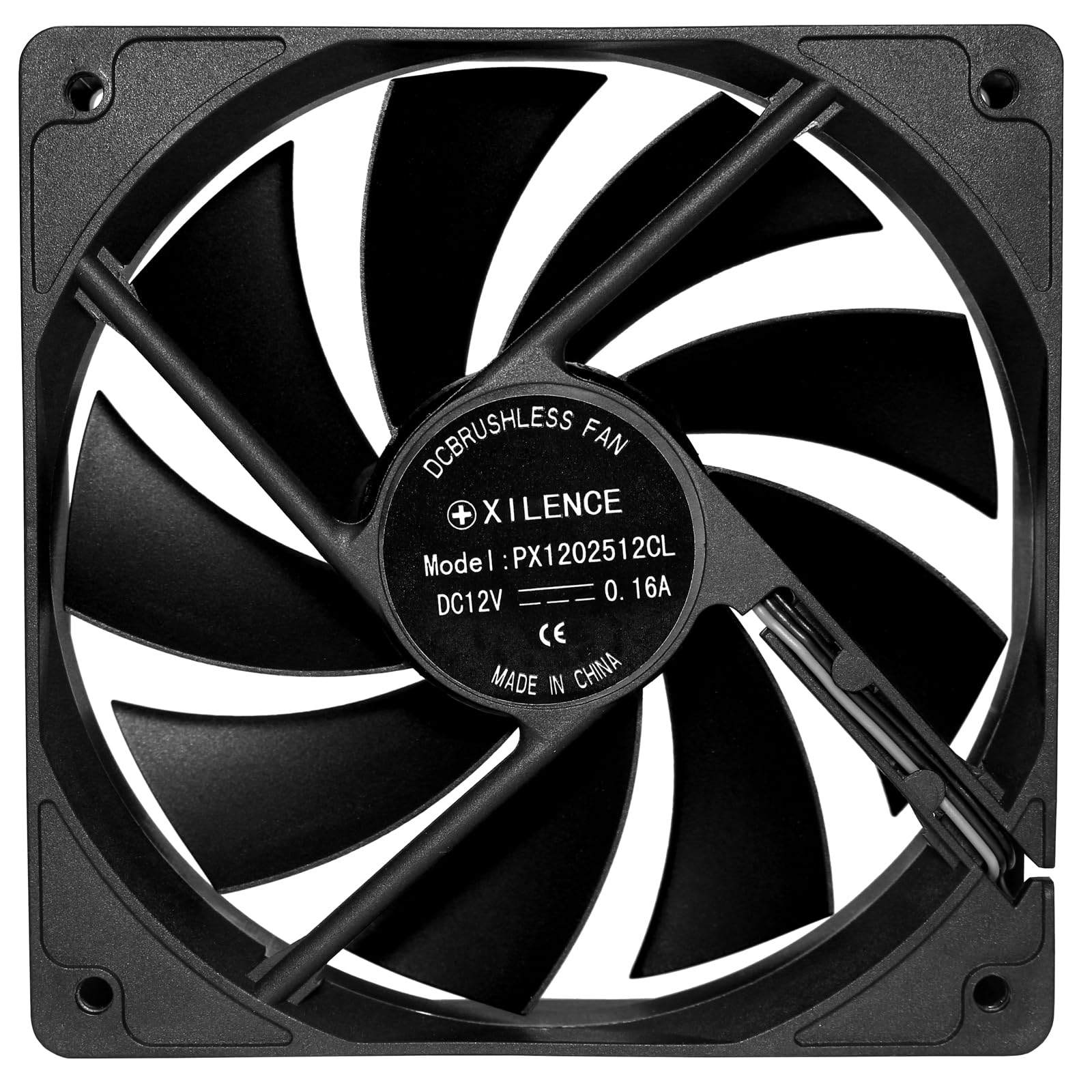 Xilence XPF120.B Gehäuselüfter 120mm 3-Pin 1300U/min leise