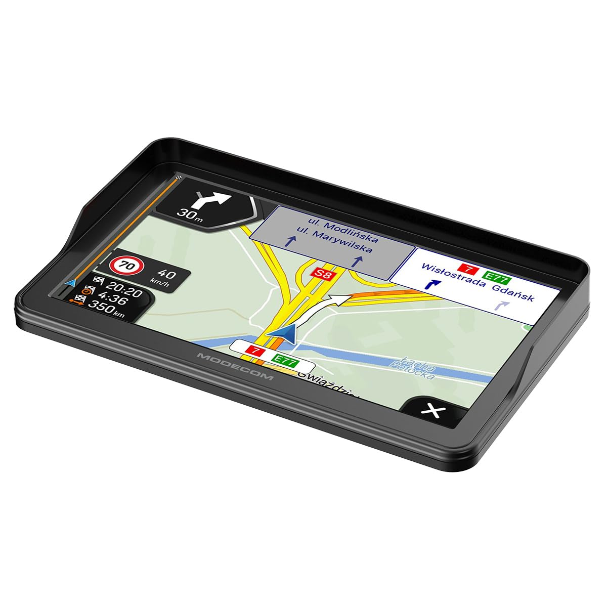 Modecom Freeway CX 7.3 7 Zoll Navigation LKW PKW iGO