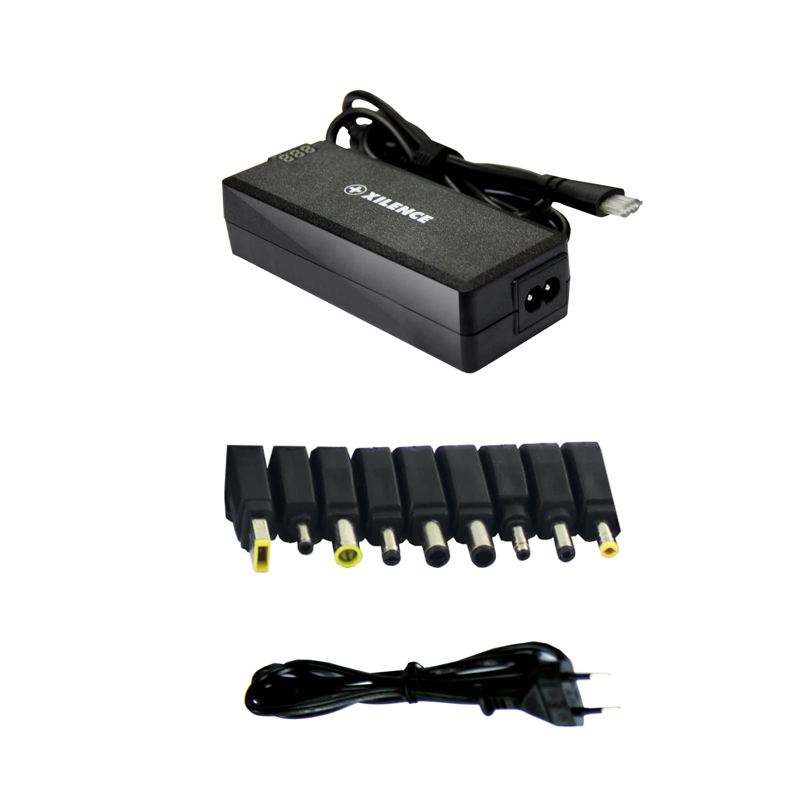Xilence XM008 Notebook-Ladegerät 75W Universal 9 Adapter Schwarz