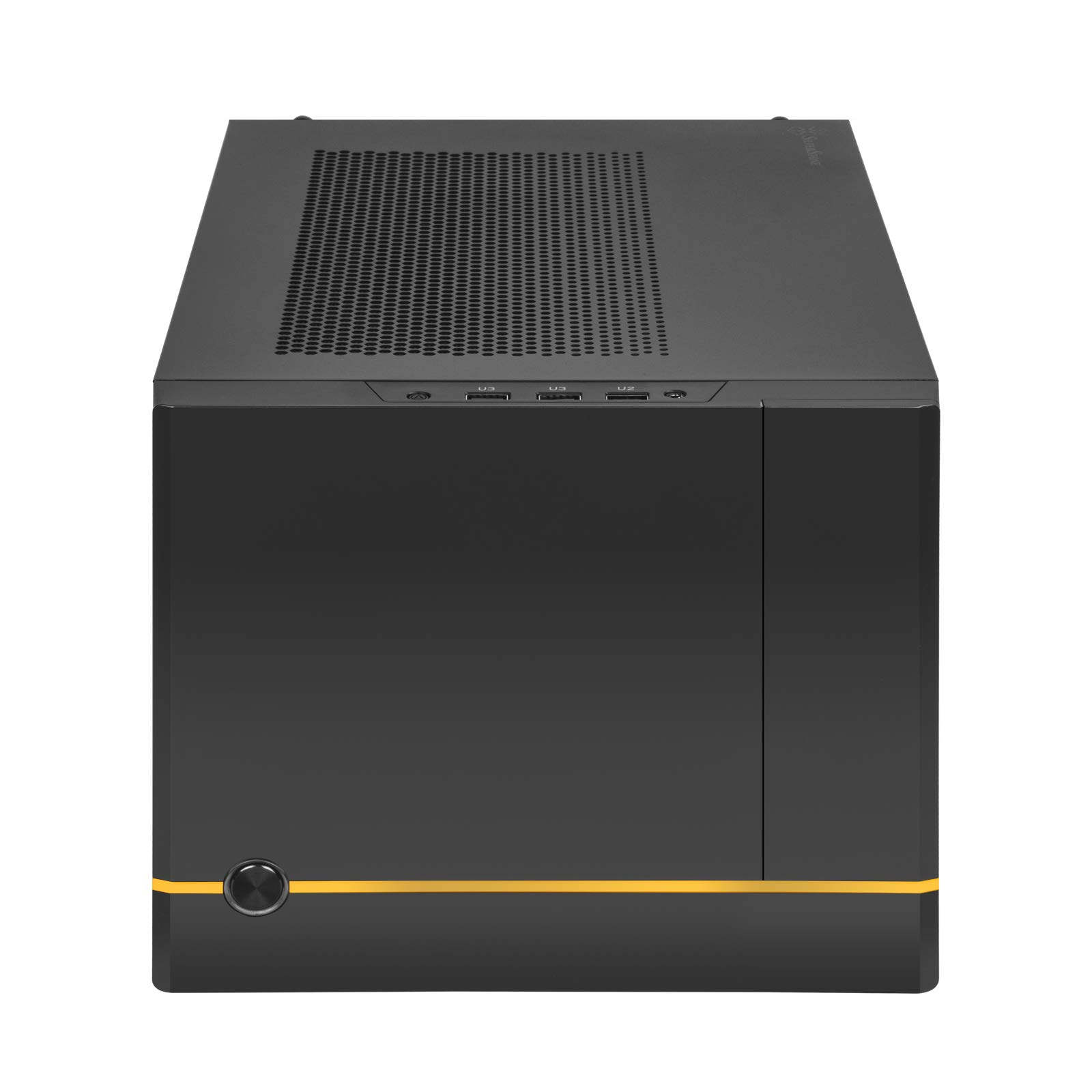 SilverStone SUGO 14 Mini-ITX Cube Gehäuse Schwarz ATX