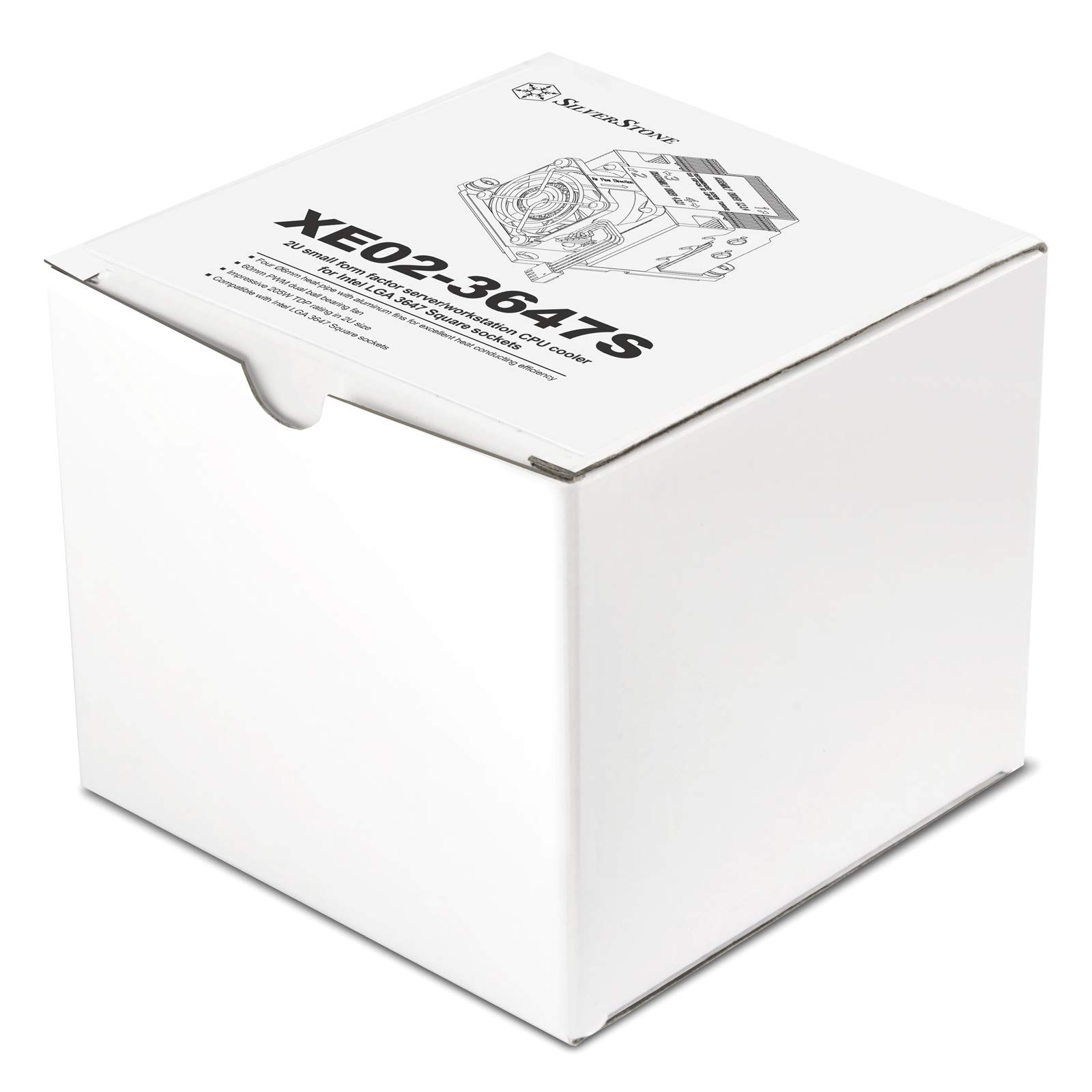 SilverStone Xenon XE02-3647S CPU-Kühler 2U LGA3647