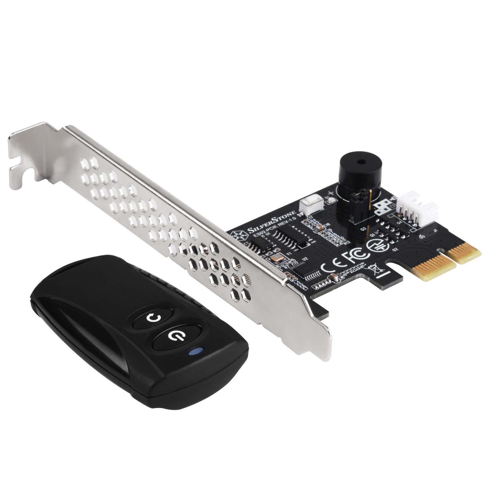 SilverStone SST-ES02-PCIe Funk-Fernbedienung PC Power Reset