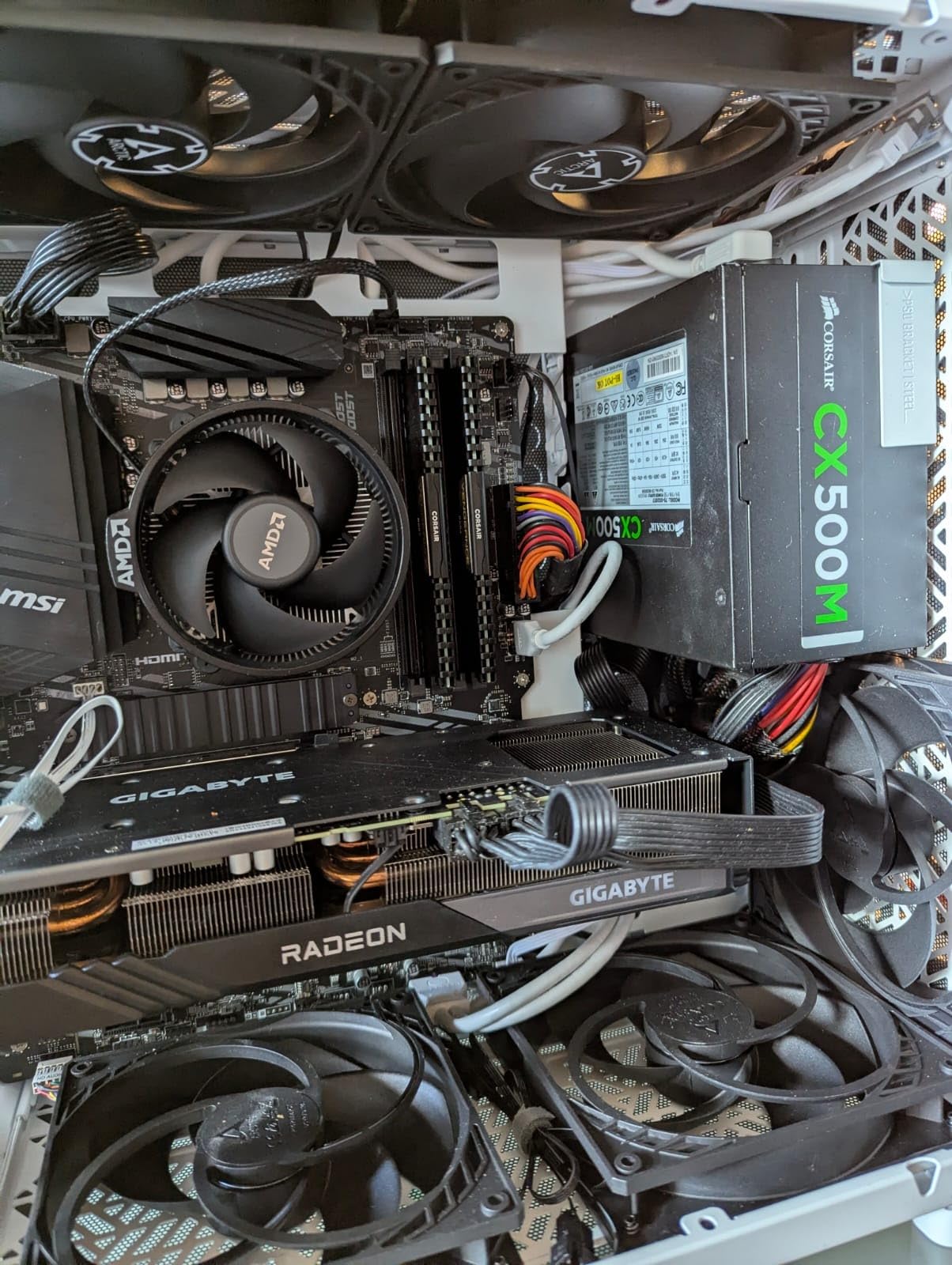 Cooler Master Qube 500 Flatpack PC-Gehäuse ATX schwarz