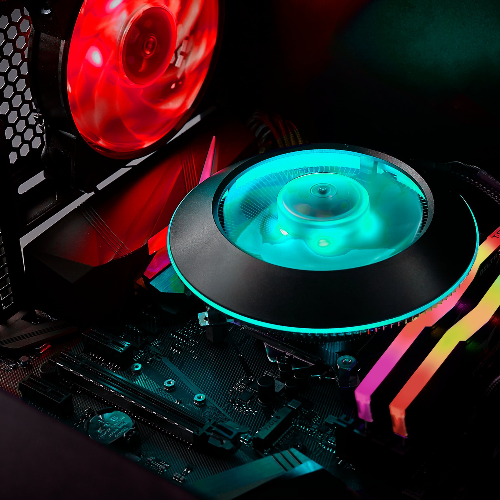 Cooler Master MasterAir G100M CPU Kühler Low Profile RGB 92mm