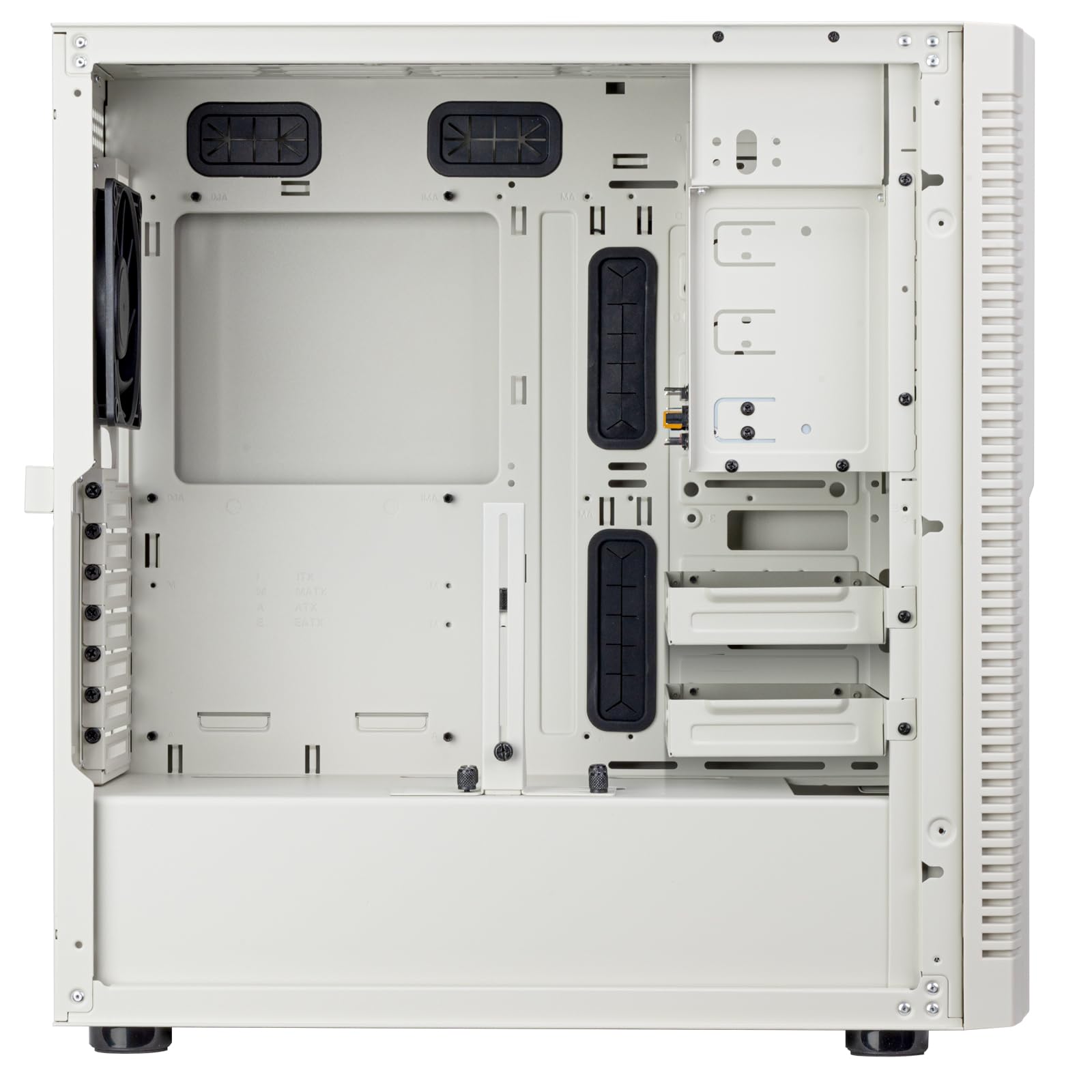SilverStone FLP02 SST-FLP02W Tower-Gehäuse weiß Retro 360mm