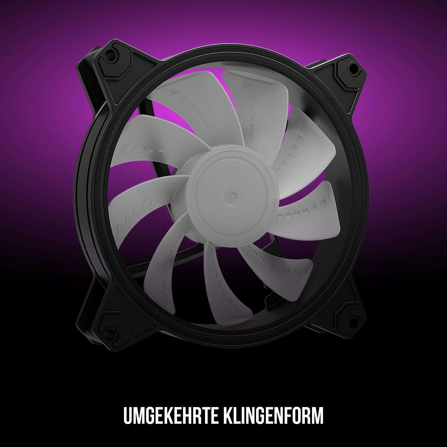 Modecom Volcano Apex Reverse 120mm Gehäuselüfter schwarz ARGB