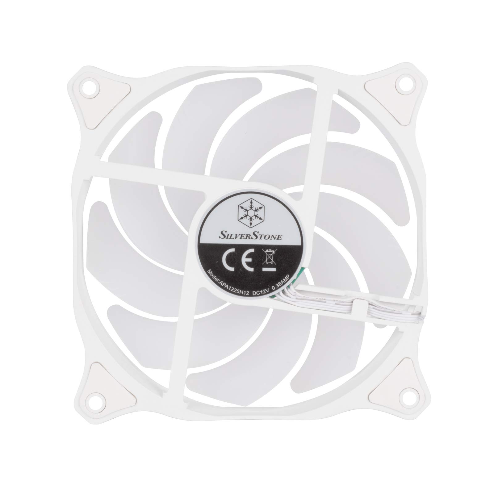 SilverStone Air Blazer AB120RW Lüfter 120mm ARGB weiß