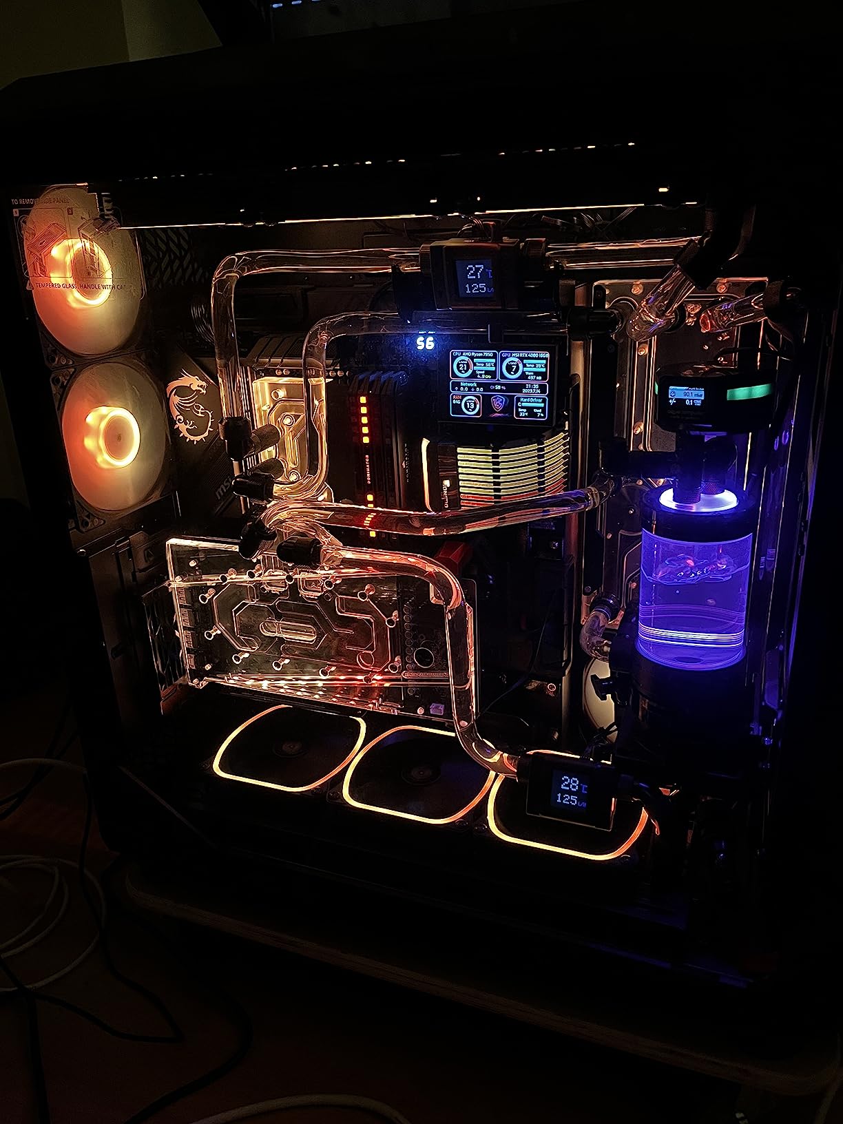 Cooler Master HAF 700 EVO Gehäuse Titangrau Big-Tower
