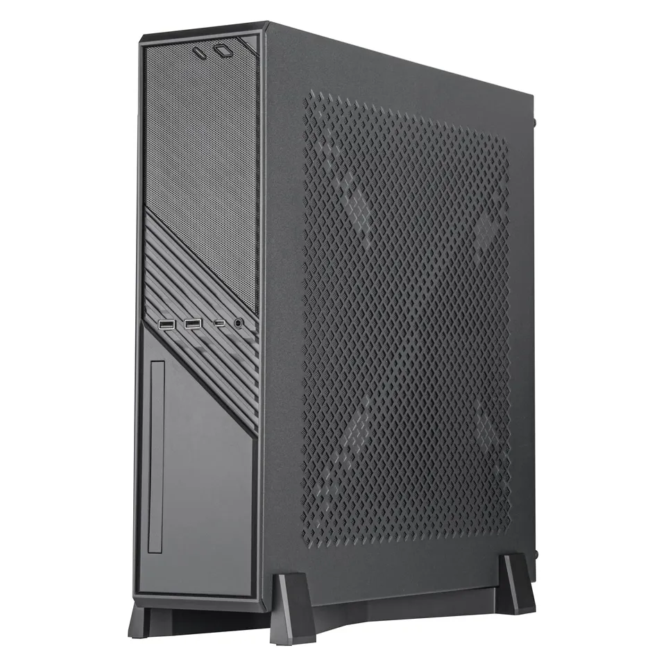 SilverStone MILO ML12B Mini-ITX Gehäuse schwarz 345mm GPU