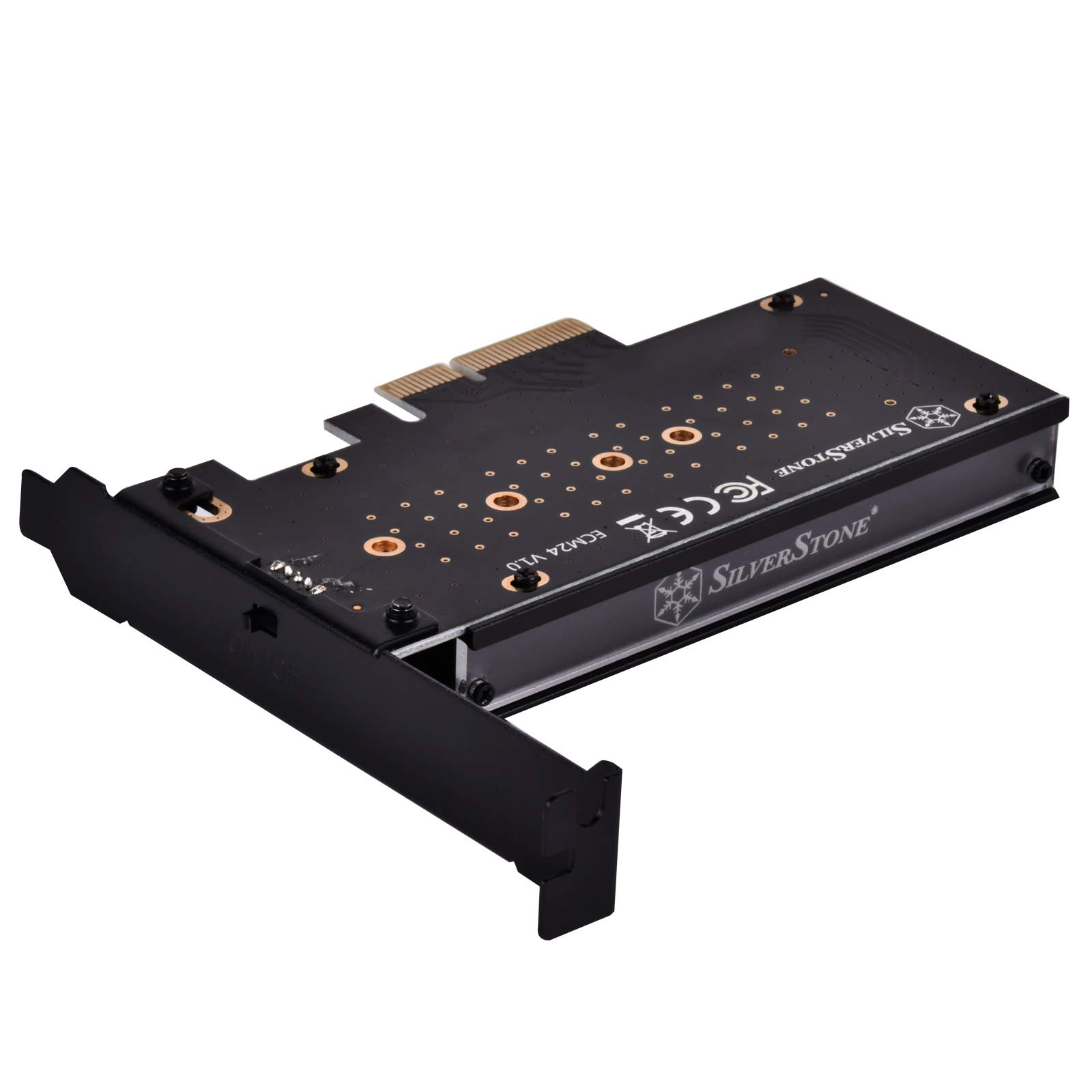SilverStone Case Storage SST-ECM24 NVMe Adapter PCIe mit Kühler