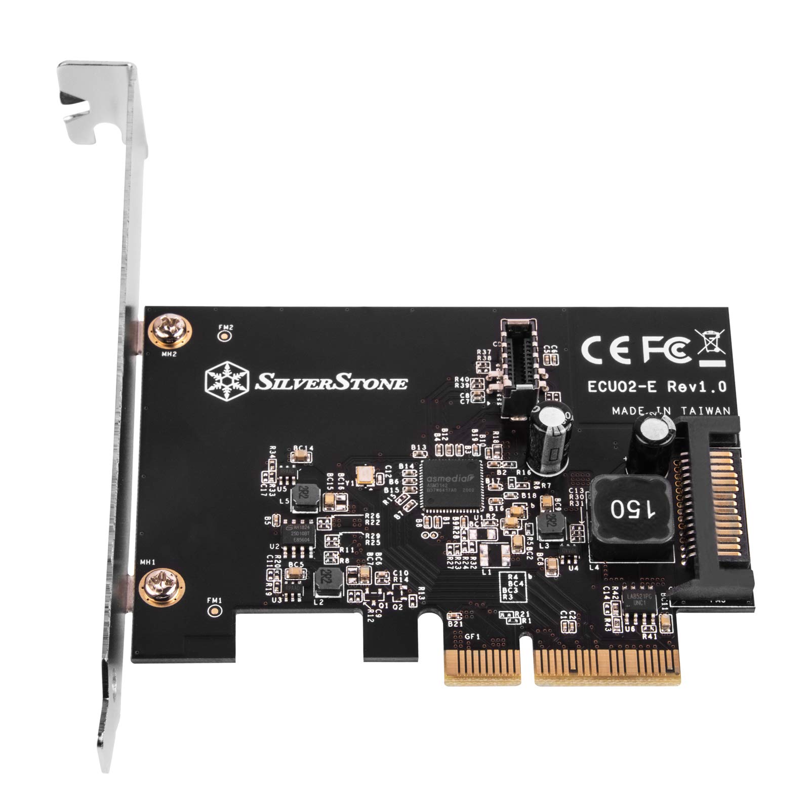 SilverStone ECU02-E USB-Karte 3.2 Gen2 intern
