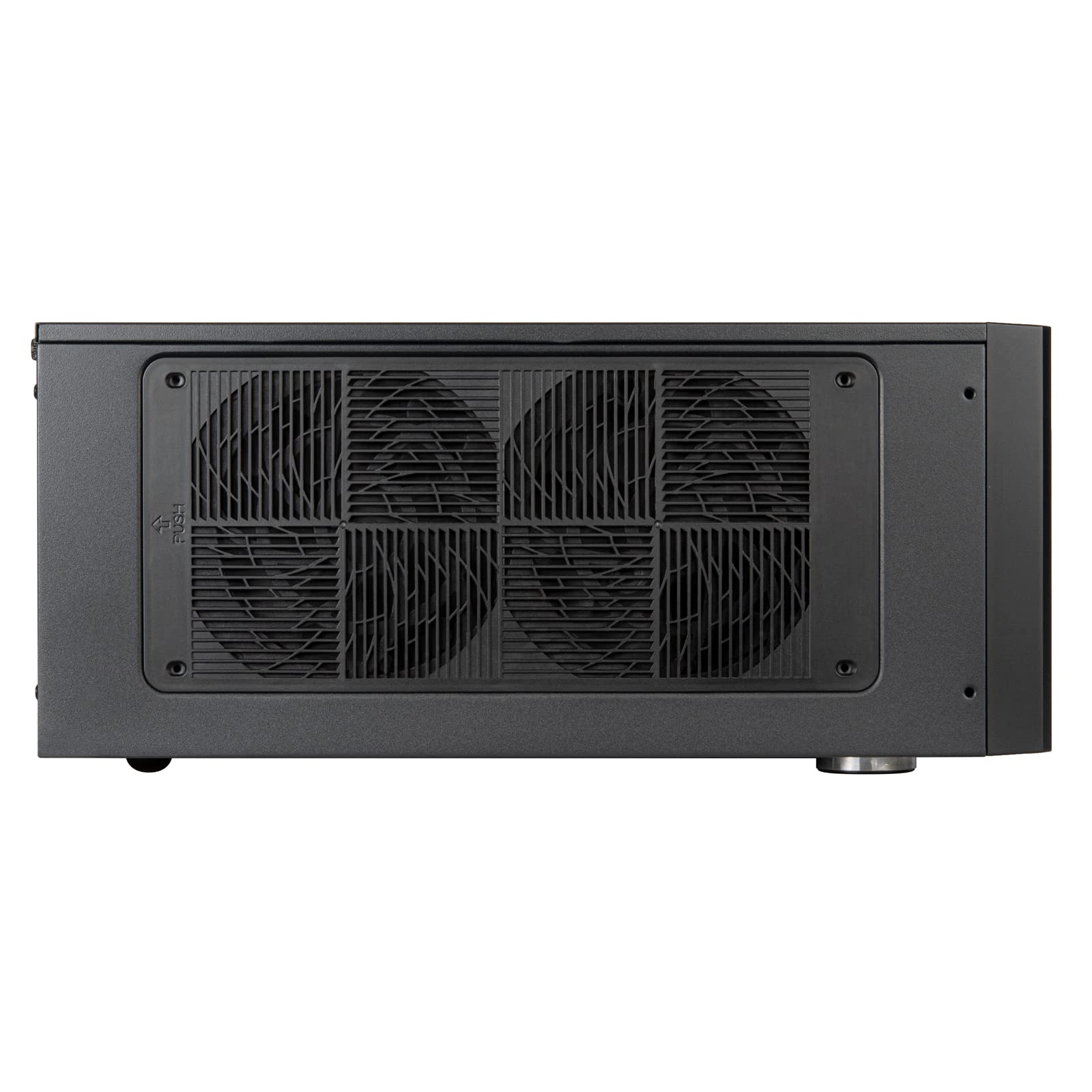 SilverStone Grandia GD11 HTPC-Gehäuse Dual-Kammer schwarz