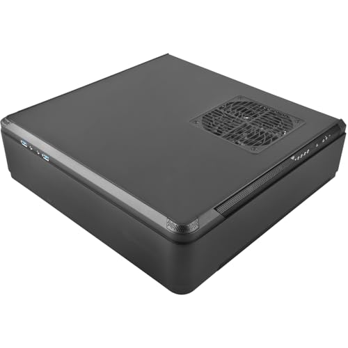 SilverStone Fortress FTZ01B-E Mini-ITX Gehäuse schwarz Aluminium