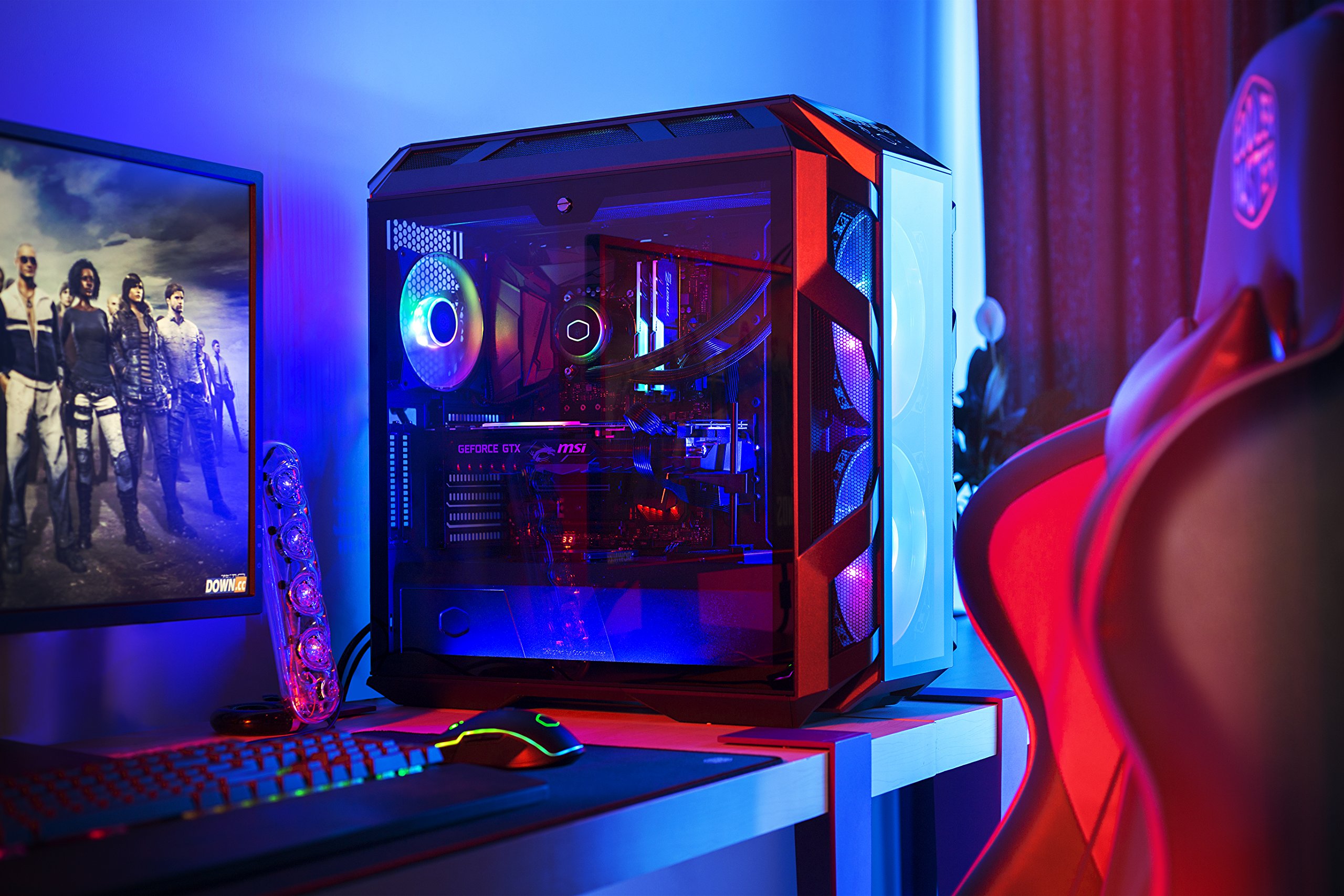 Cooler Master MasterCase H500M ARGB PC-Gehäuse Glas E-ATX