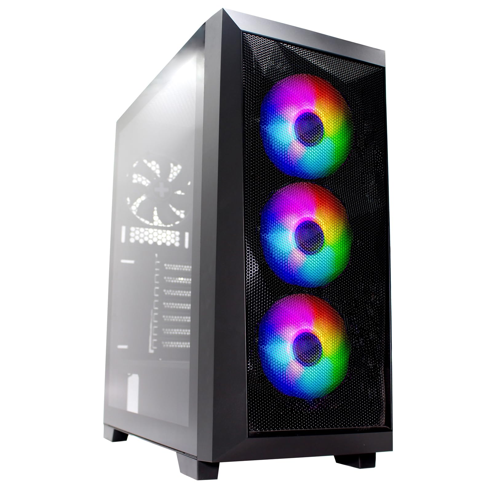 Xilence Performance C X712 RGB Midi Tower grau schwarz