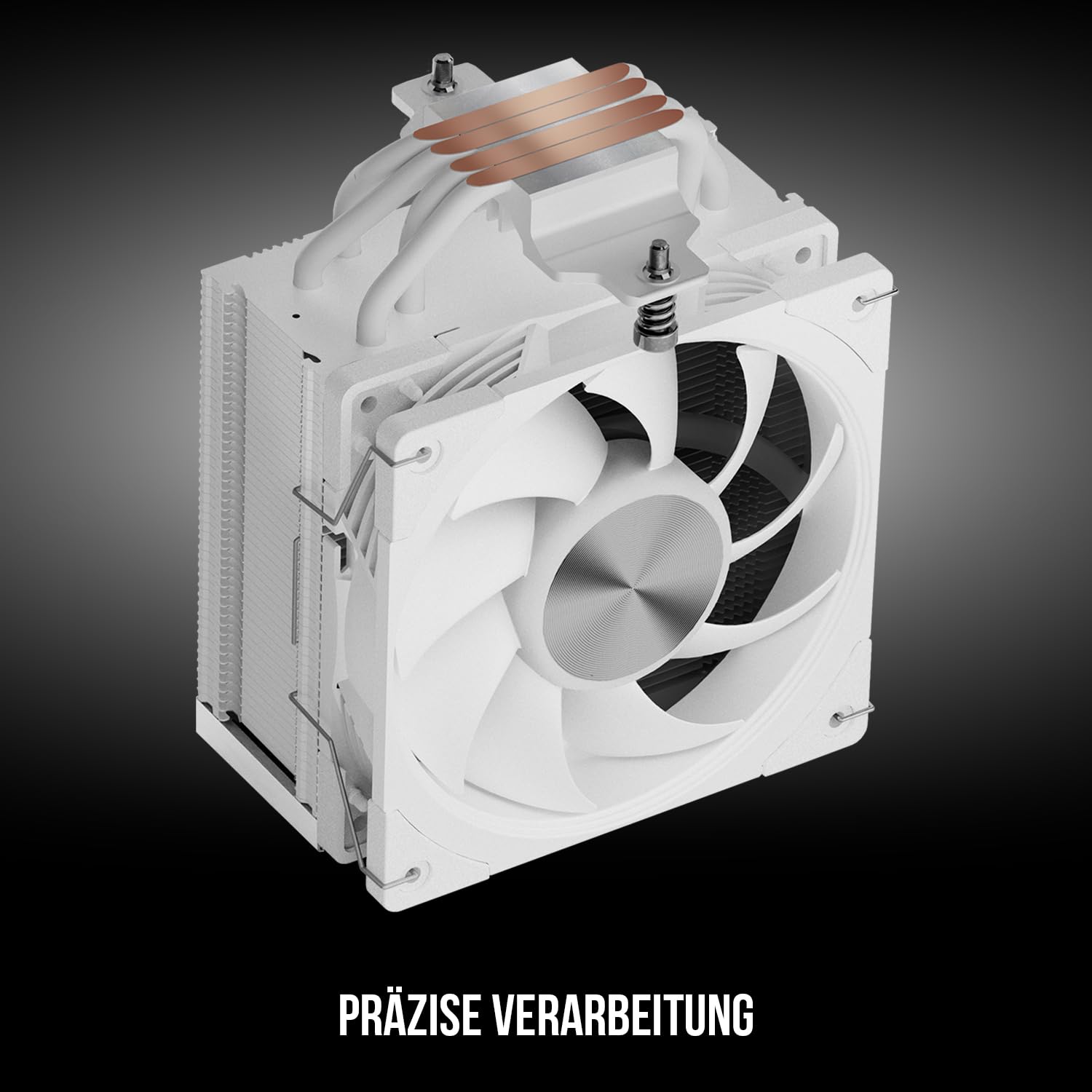 Modecom Volcano T720 CPU-Kühler weiß 4 Heatpipes