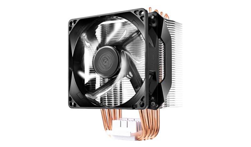 Cooler Master Hyper H411R CPU-Kühler Low-Profile White LED