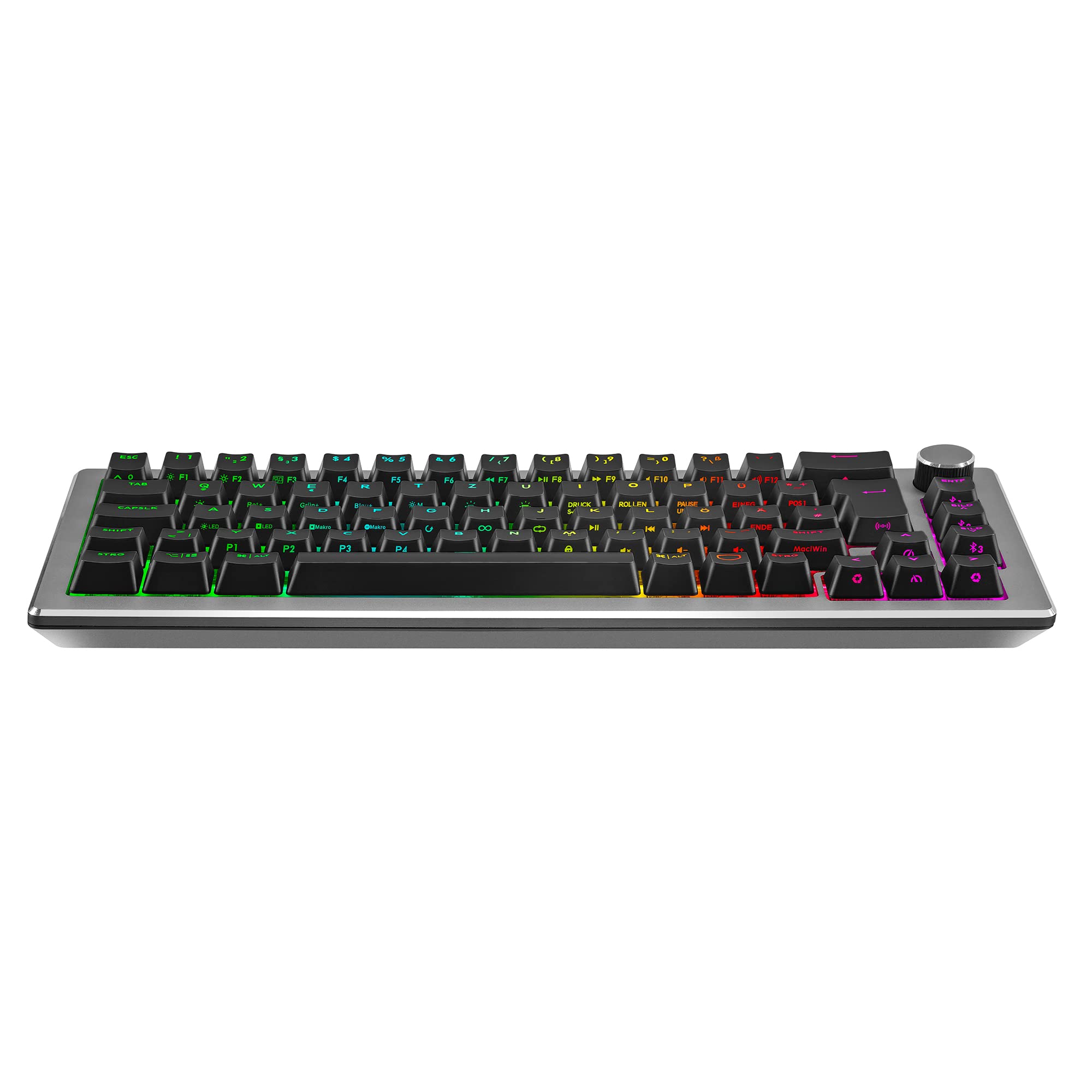 Cooler Master CK721 Gaming Tastatur 65% Braun DE Space Grau