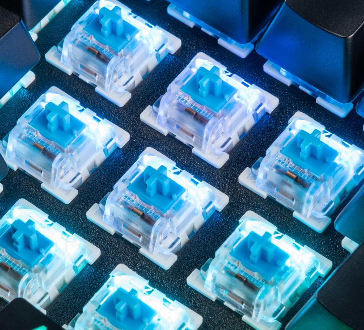 Modecom Volcano Hammer RGB Tastatur QWERTZ Outemu Blau