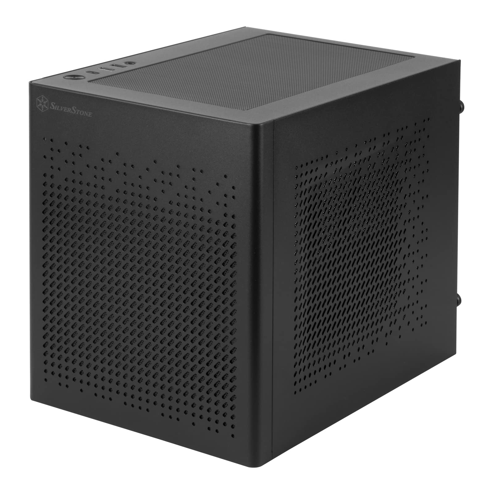 SilverStone SUGO SG16B Mini-ITX Cube Gehäuse schwarz