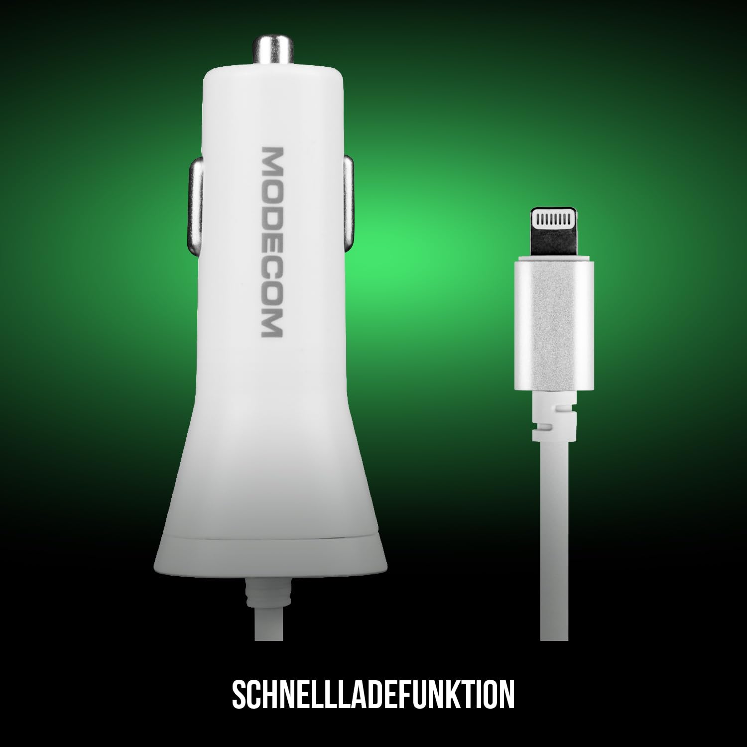 Modecom Kull Royal Kfz-Ladegerät mit Lightning-Kabel USB