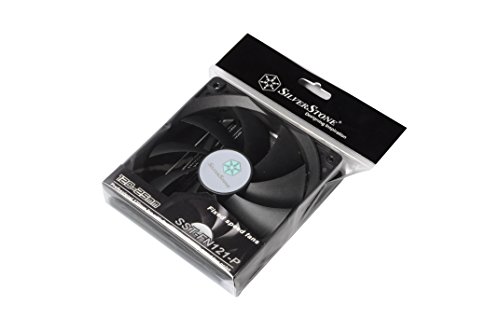SilverStone FN SST-FN121-P 120mm Gehäuselüfter schwarz