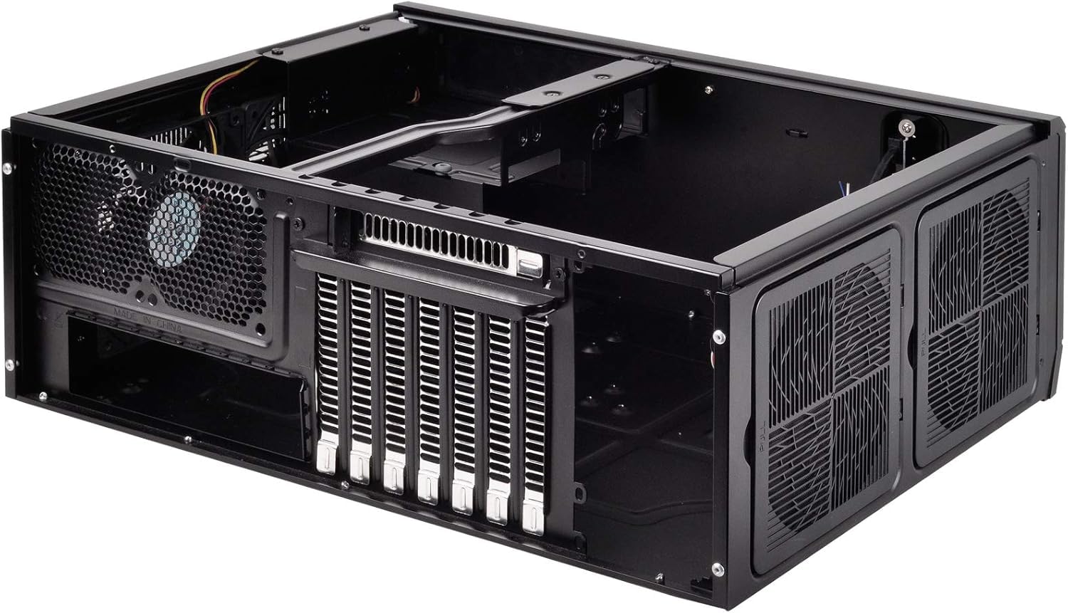 SilverStone Grandia GD10B HTPC Gehäuse schwarz ATX leise