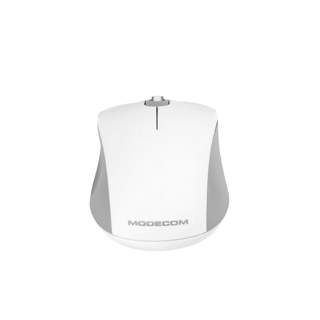 Modecom MC-M10S Maus weiß USB silent optisch