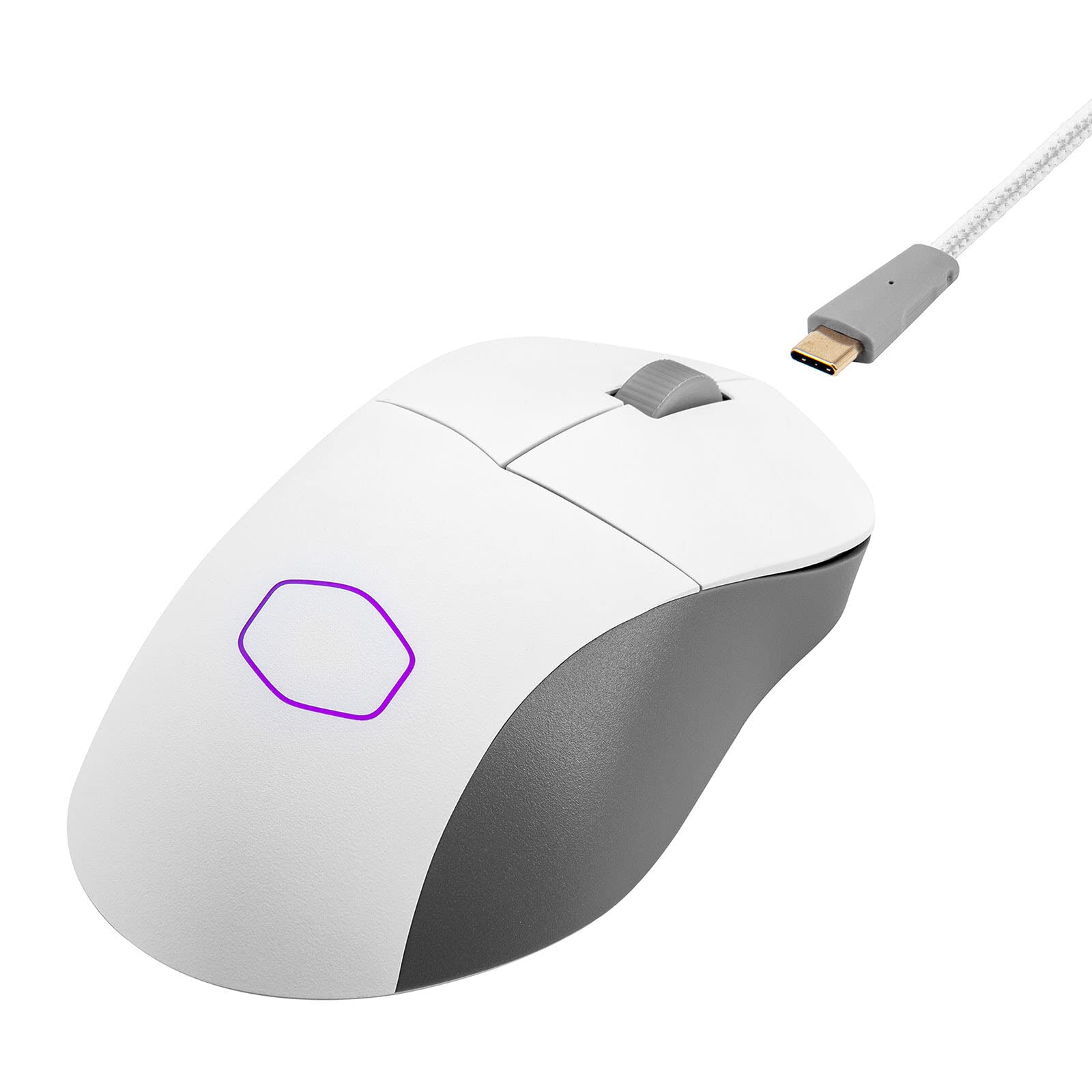 Cooler Master MM731 Gaming-Maus Wireless Weiß 59g 16000DPI