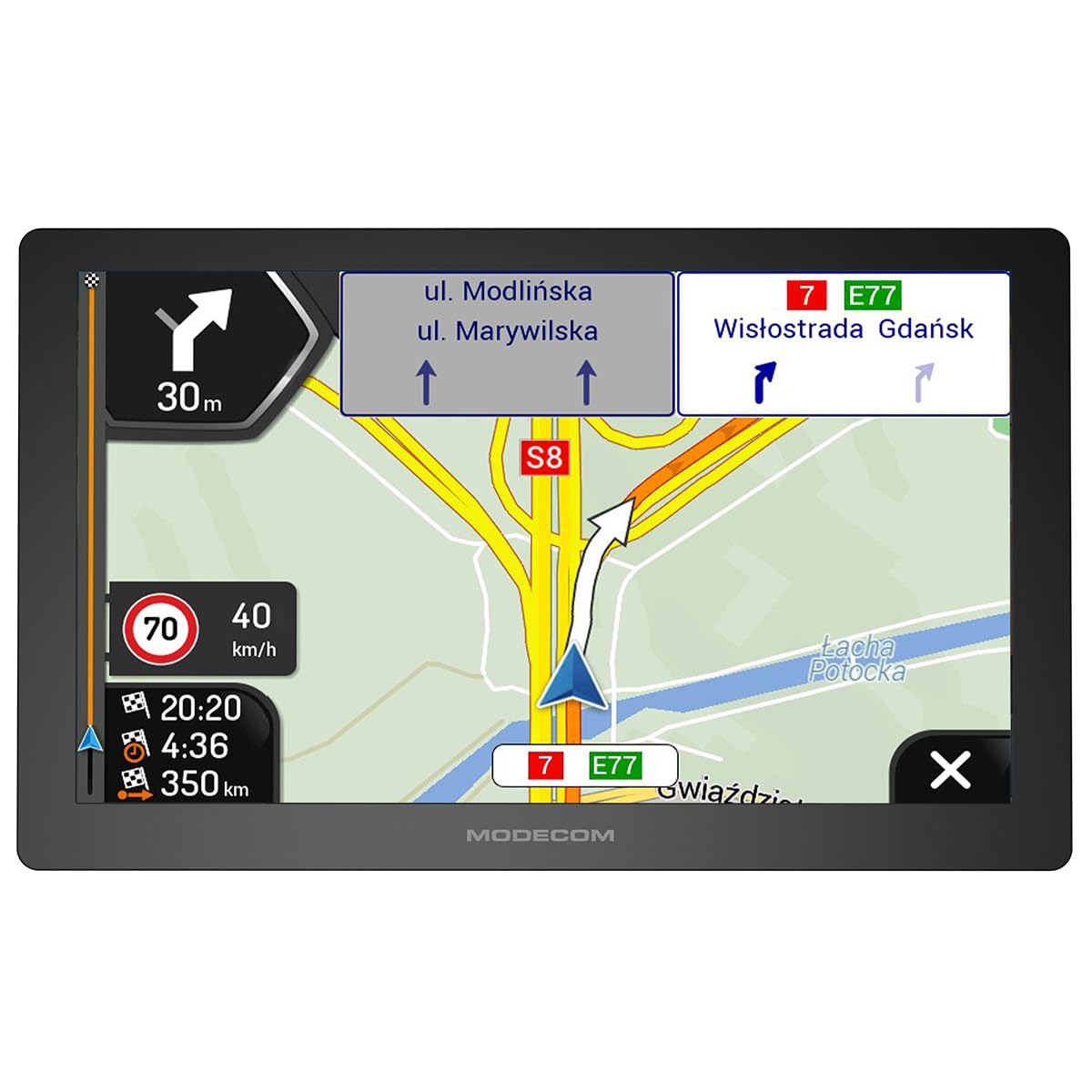 Modecom Freeway CX 9.0 9 Zoll Navigation LKW PKW Bluetooth