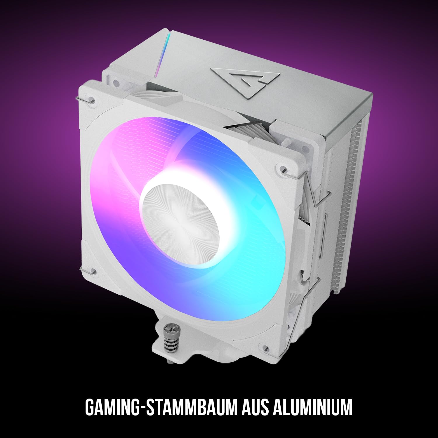 Modecom Volcano T721 ARGB CPU-Kühler weiß 120 mm