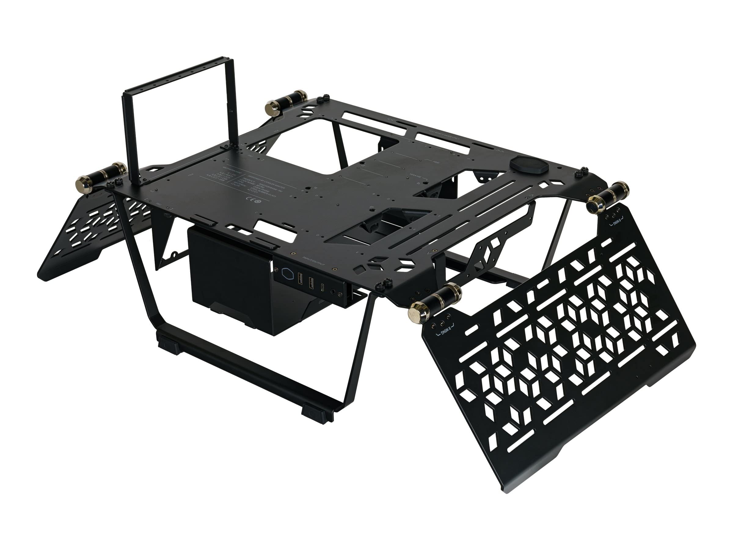Cooler Master MasterFrame 700 Open-Air Gehäuse Glas VESA
