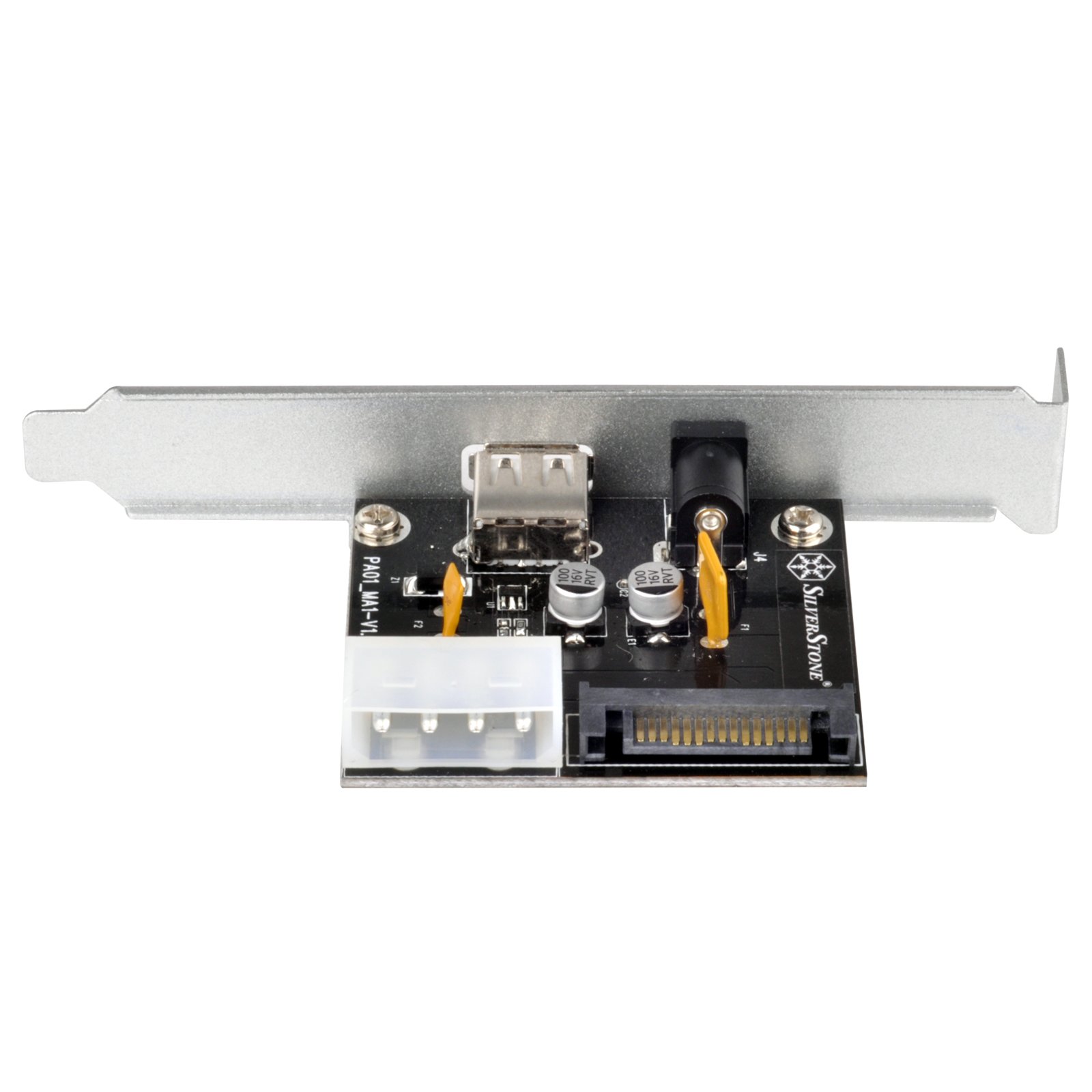 SilverStone ECP01 Strom Adapterkarte 12V DC USB Typ A