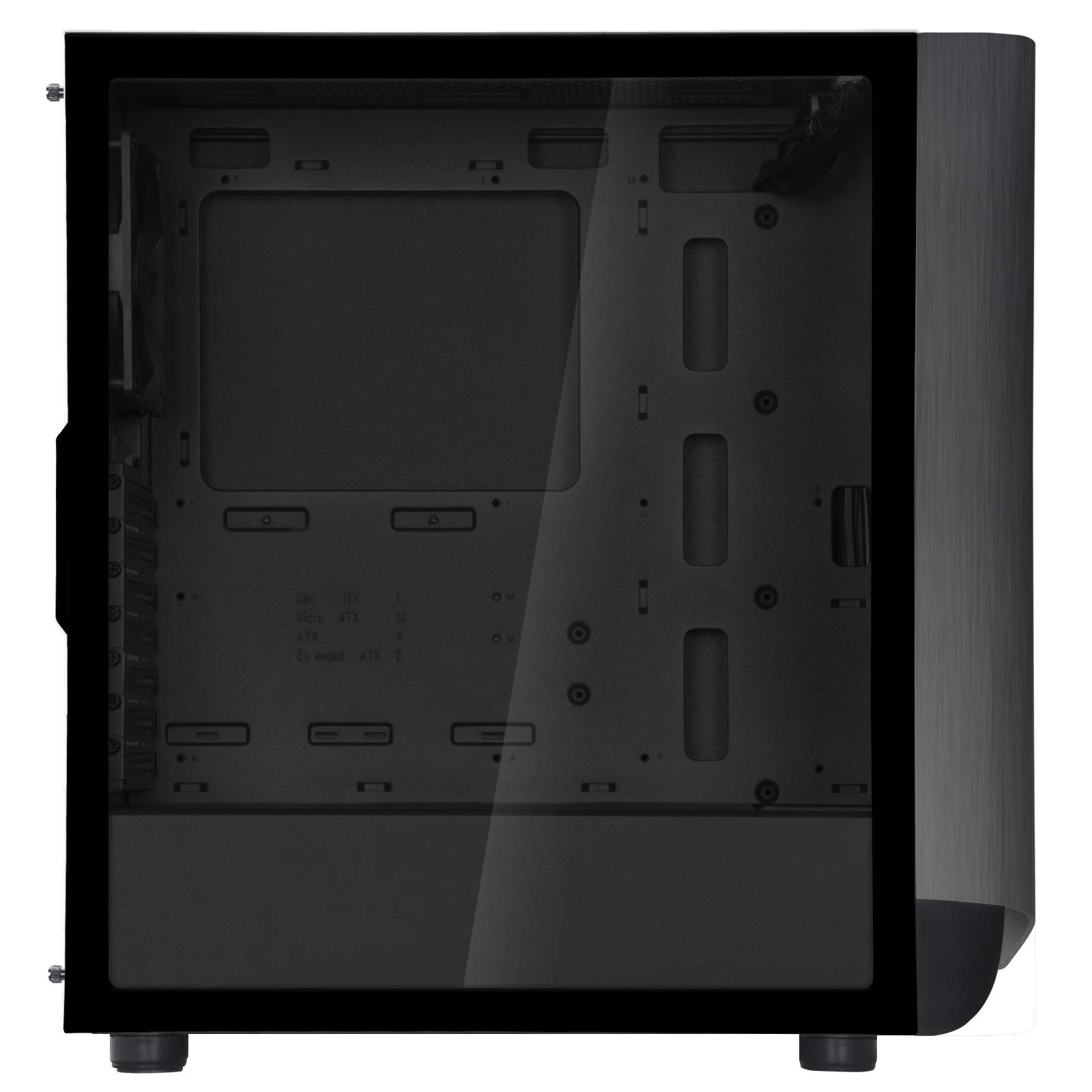 SilverStone SETA A1 Midi Tower Gehäuse Schwarz