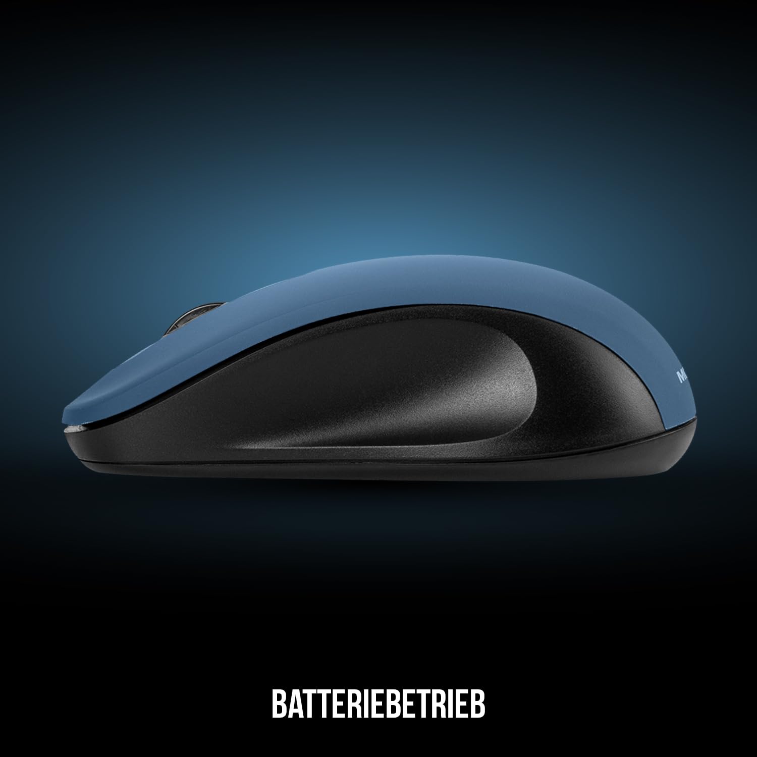 Modecom Mice MC-WM10S Funkmaus blau leise 2,4 GHz