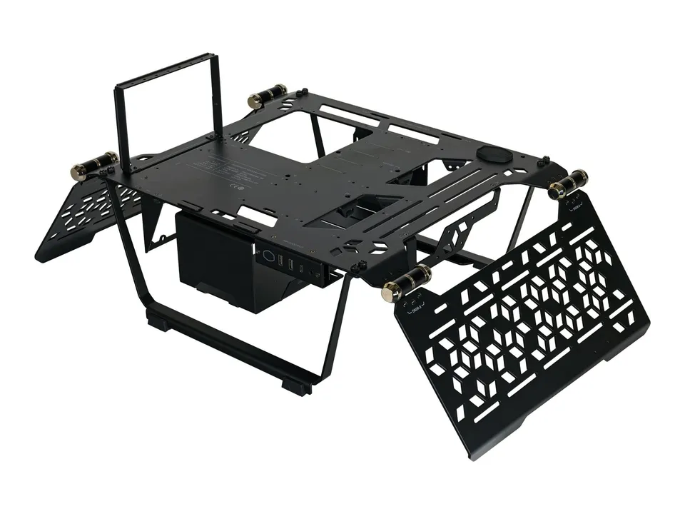 Cooler Master MasterFrame 700 Open-Air Gehäuse Glas VESA