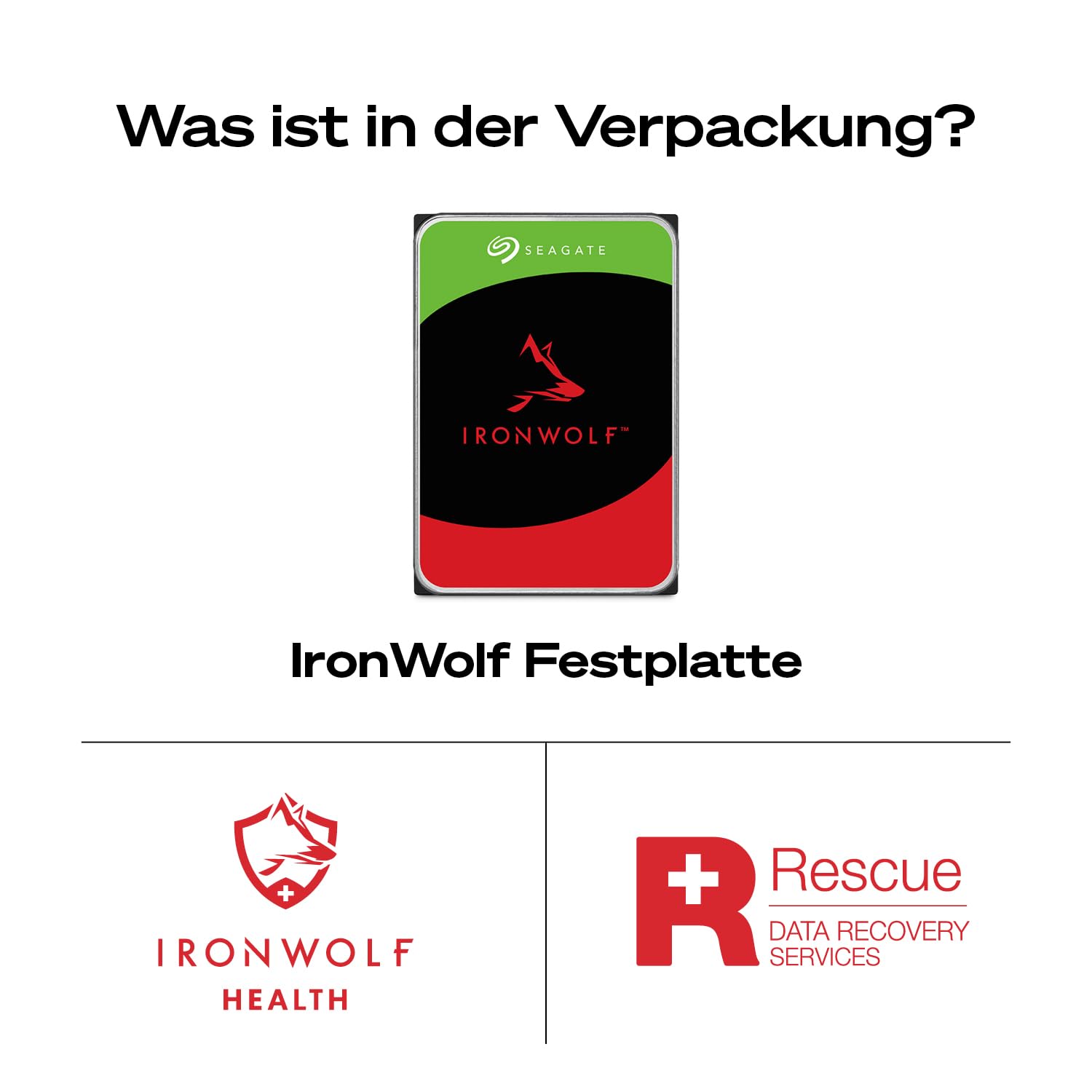 Seagate IronWolf ST2000VNZ03 NAS-Festplatte 2TB CMR