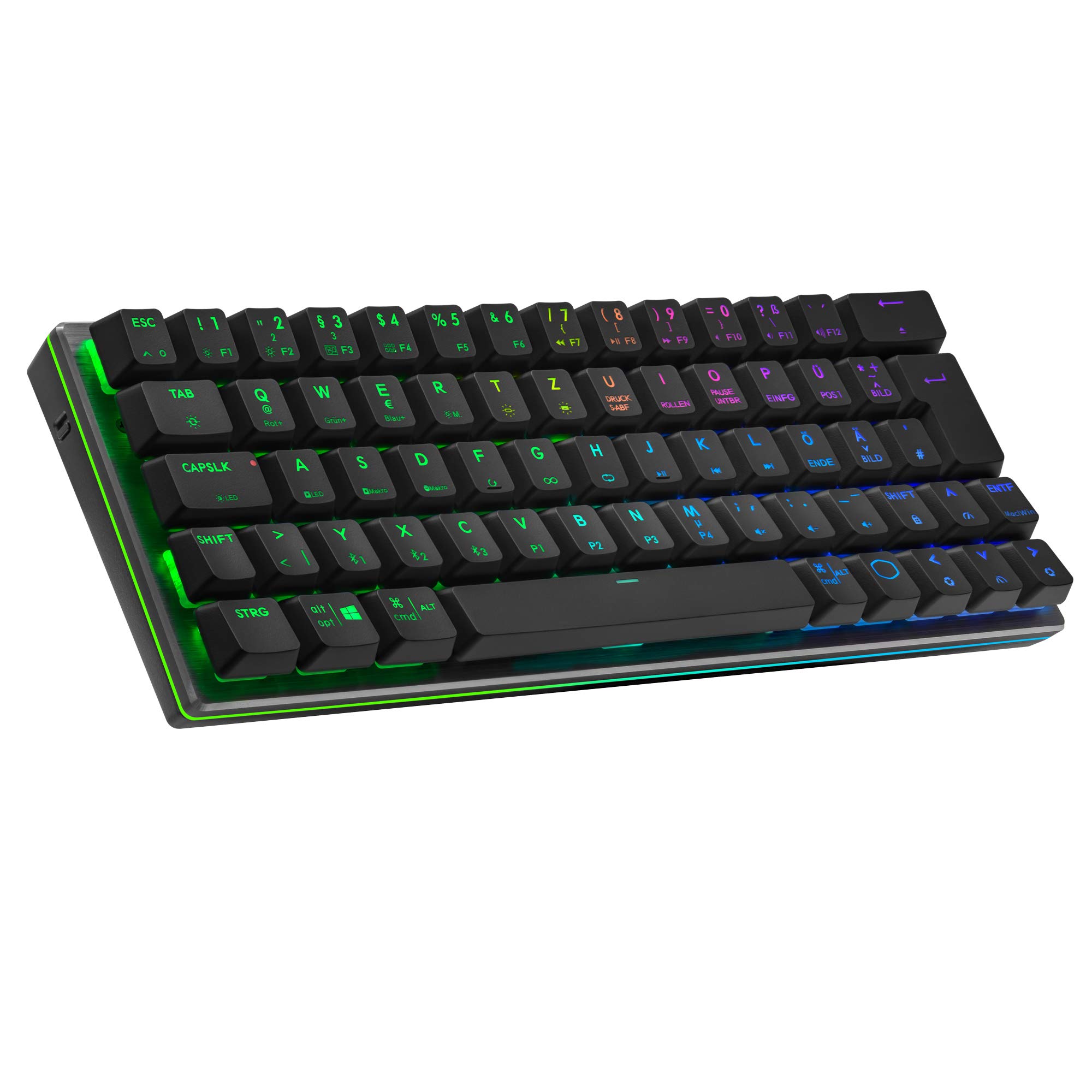 Cooler Master SK622 60% Gaming Tastatur wireless DE RGB