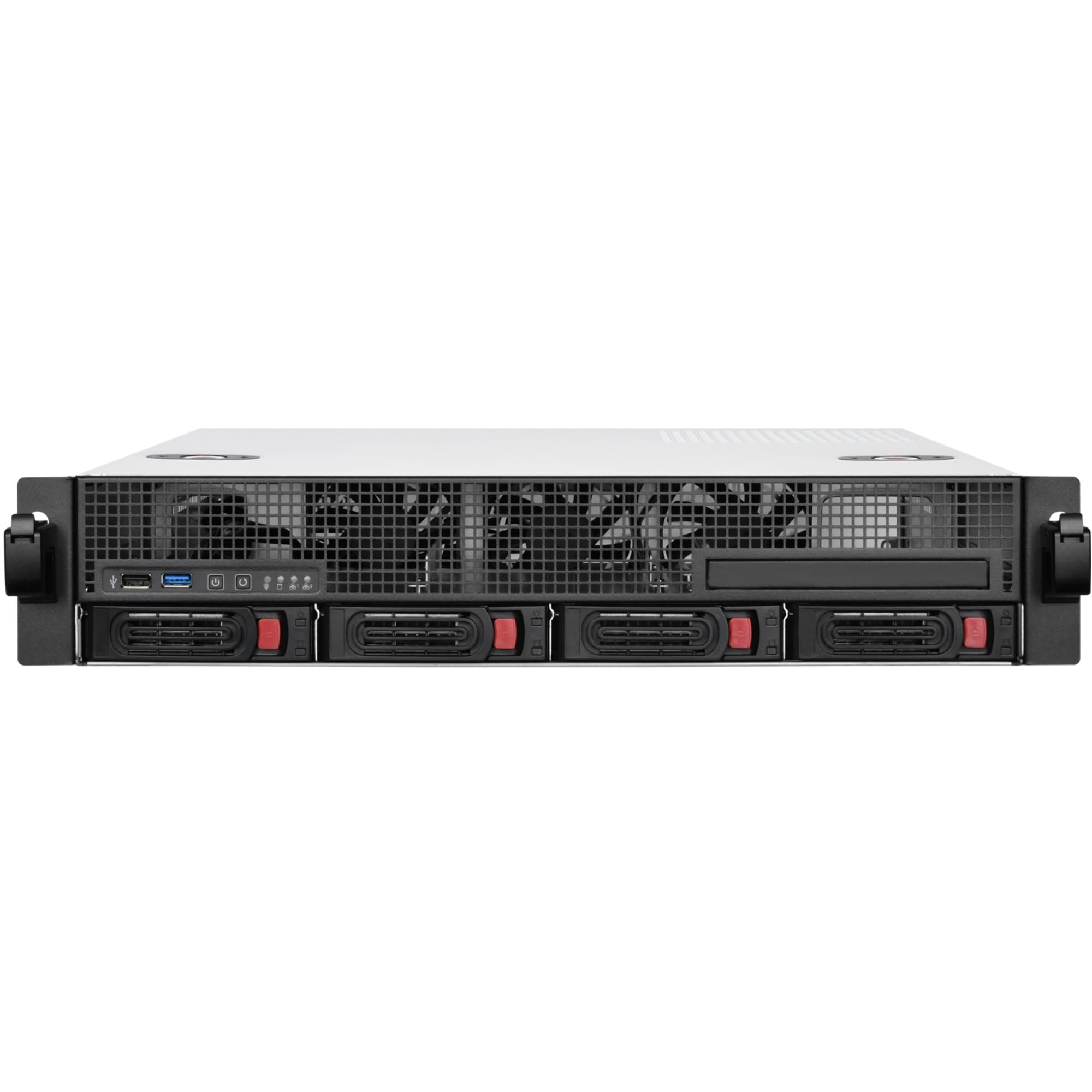 SilverStone Rackmount Storage RM21-304 2U Server-Gehäuse 4-Bay