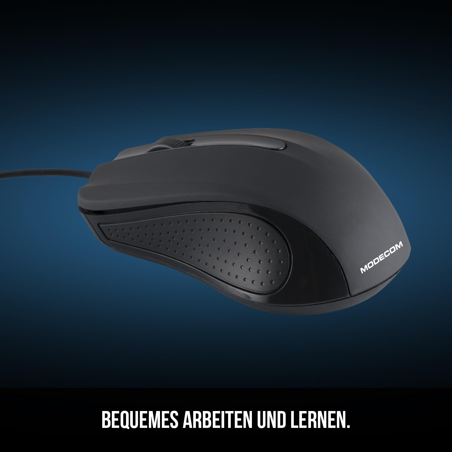 Modecom MC-M9 Kabelmaus Schwarz 1000 DPI USB