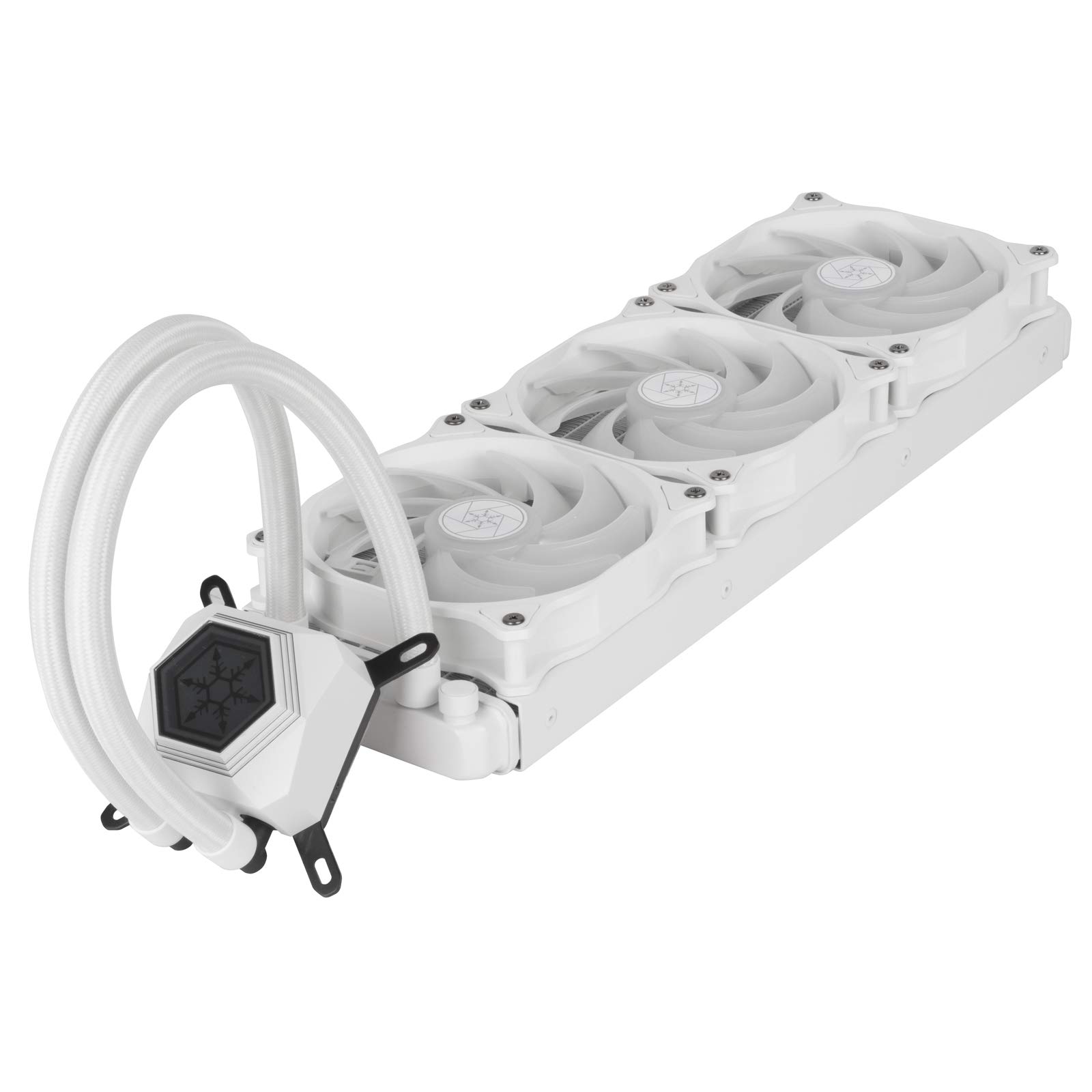 SilverStone Permafrost PF360W-ARGB Wasserkühlung 360mm weiß ARGB