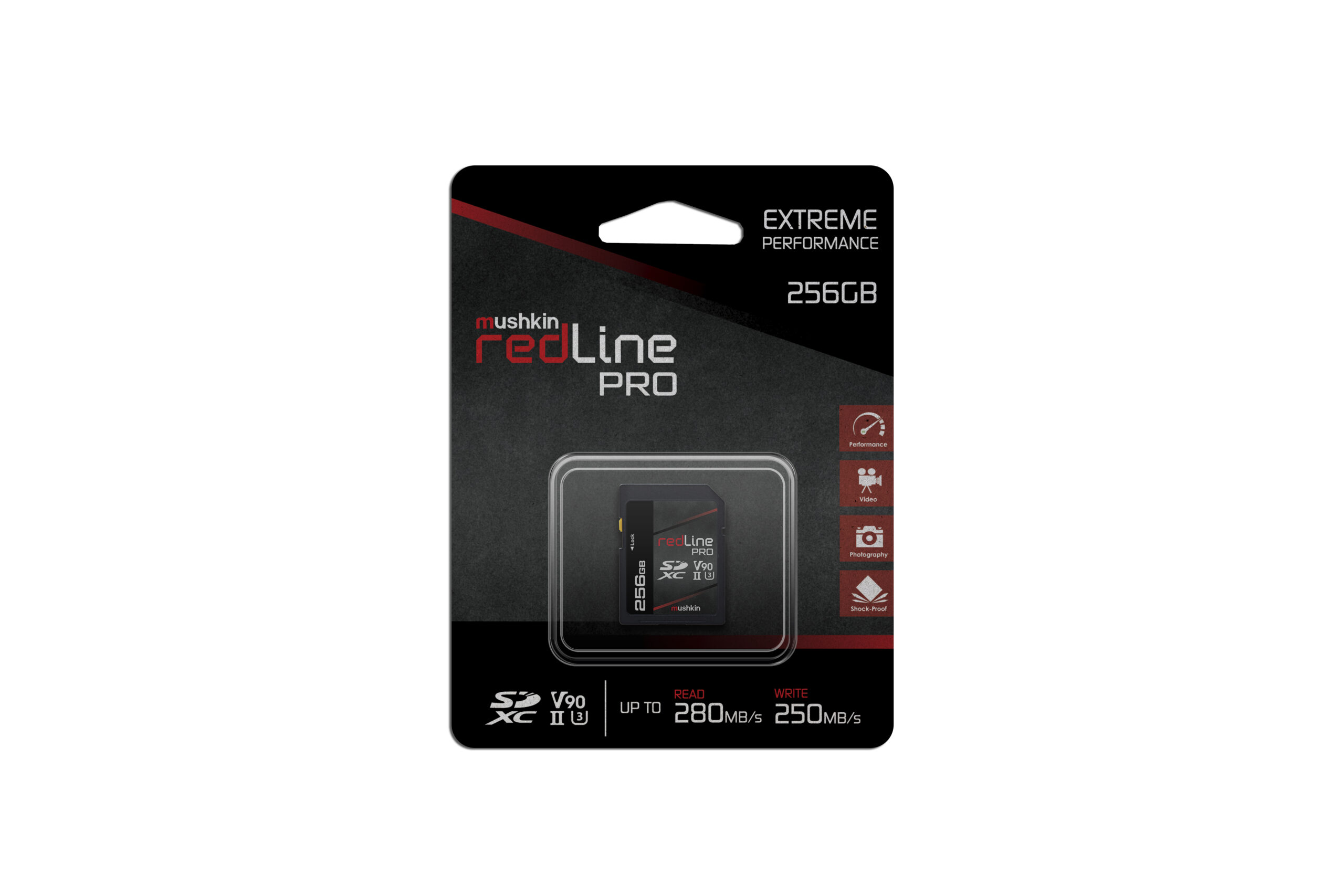 Mushkin Redline MKNV90RL256GB Speicherkarte 256GB SD V90