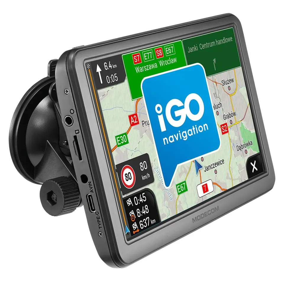 Modecom Freeway CX 7.4 Navigationsgerät 7 Zoll iGO Europa
