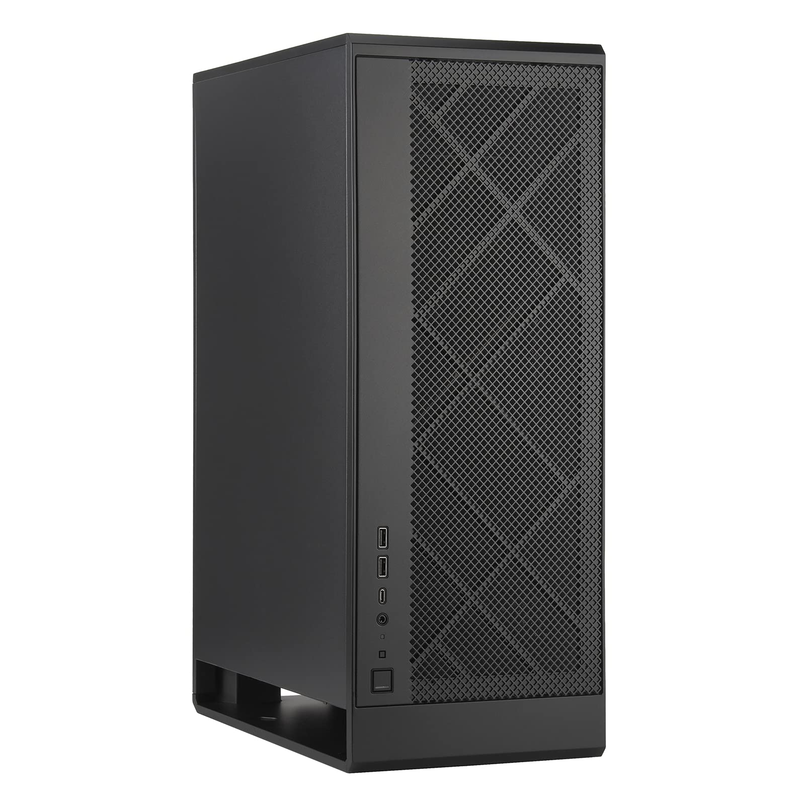 SilverStone ALTA G1M Micro-ATX Tower schwarz Kamineffekt