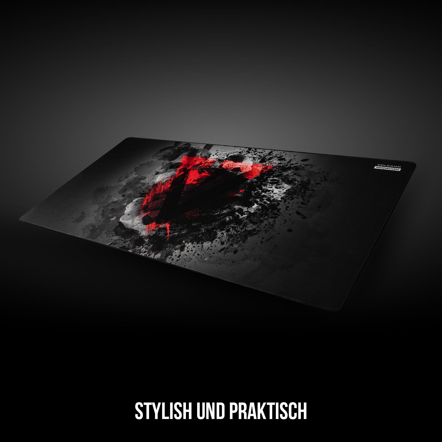Modecom Volcano Meru XXL Mauspad Schwarz wasserabweisend
