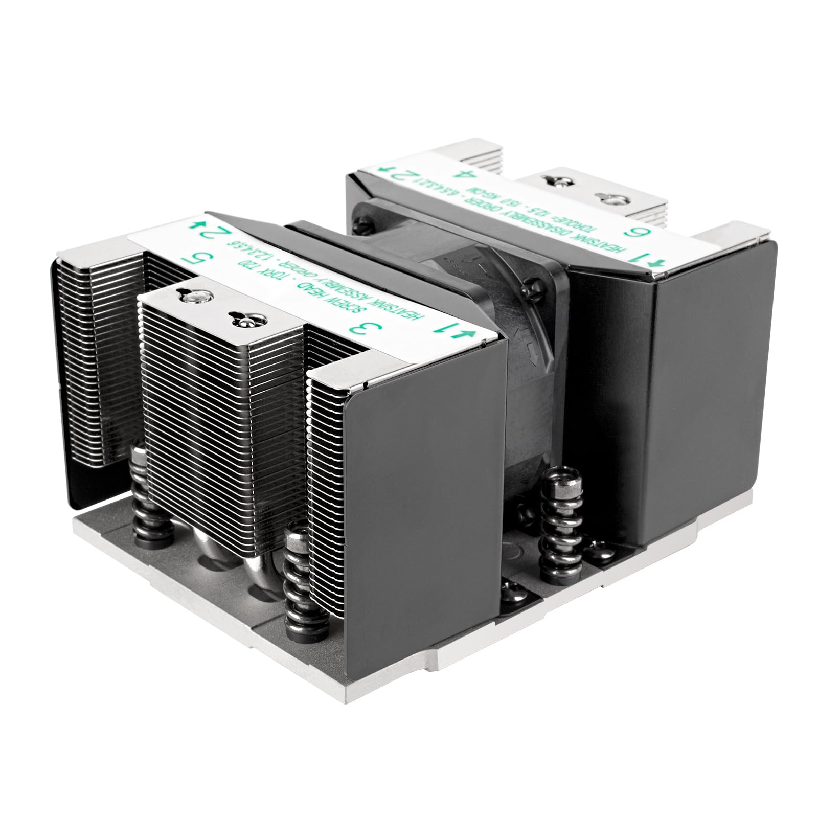 SilverStone Xenon SST-XE02-SP5B CPU-Kühler 2U SP5 Schwarz 400W