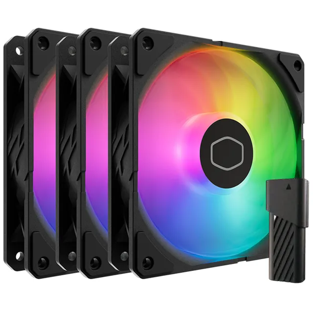 Cooler Master SickleFlow Edge 120 ARGB Lüfter 120mm 3er-Pack PWM